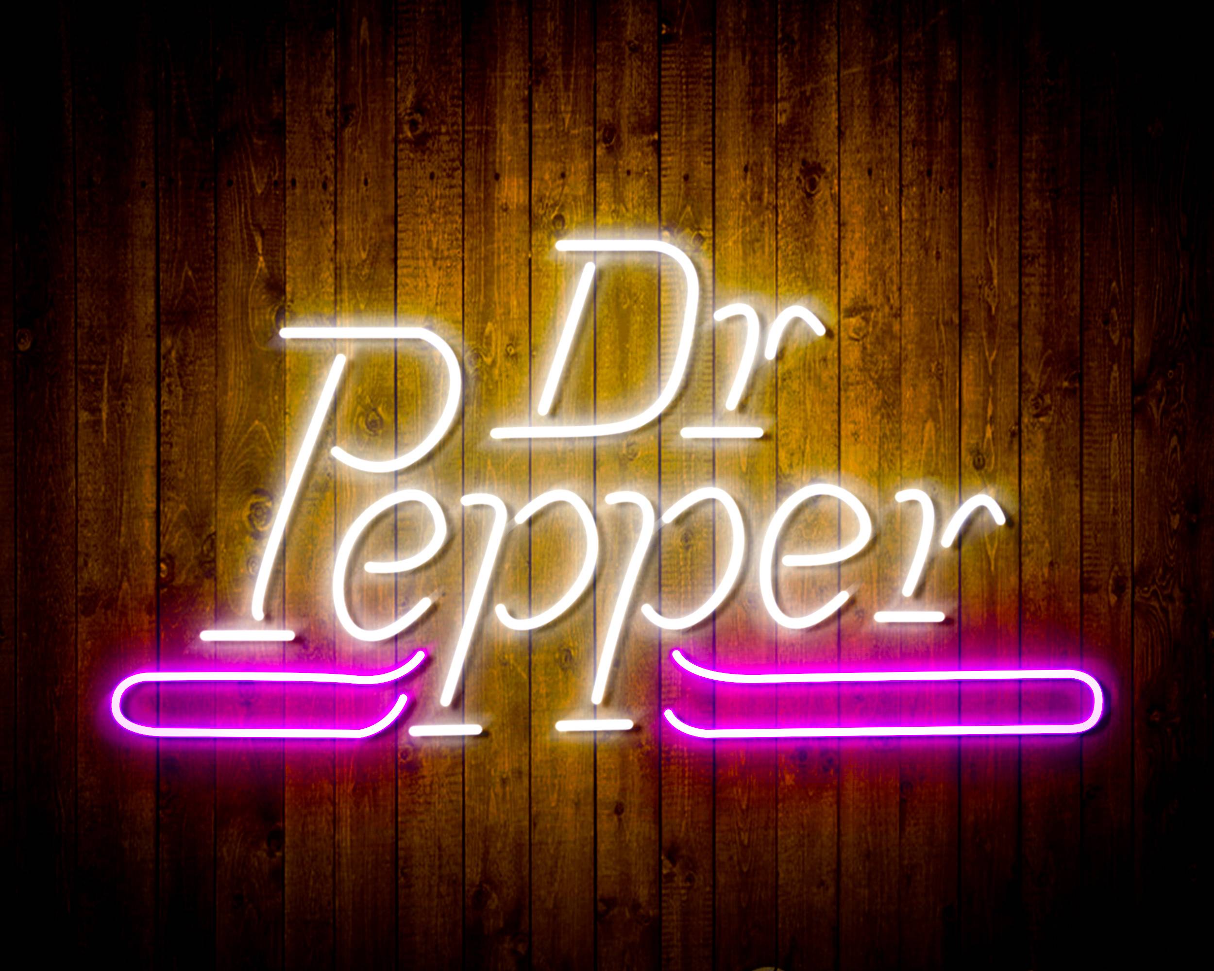 Dr Pepper Bar Neon Flex LED Sign