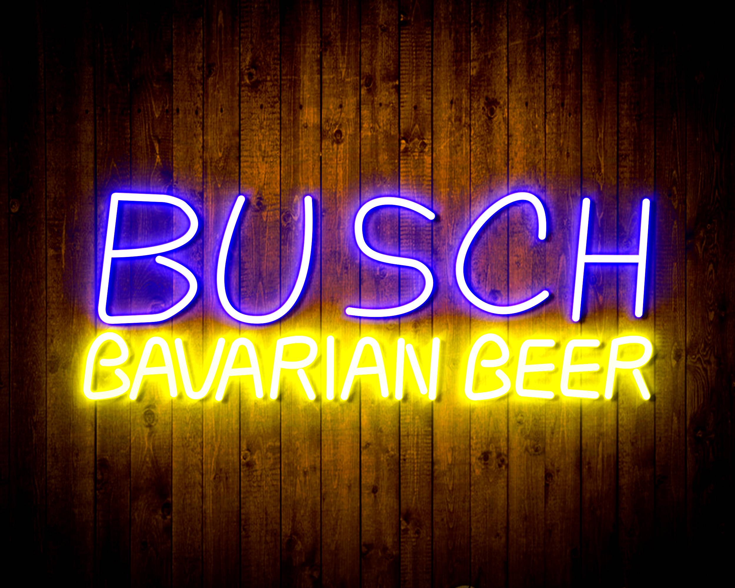 Busch Bavarian Beer Handmade Neon Flex LED Sign