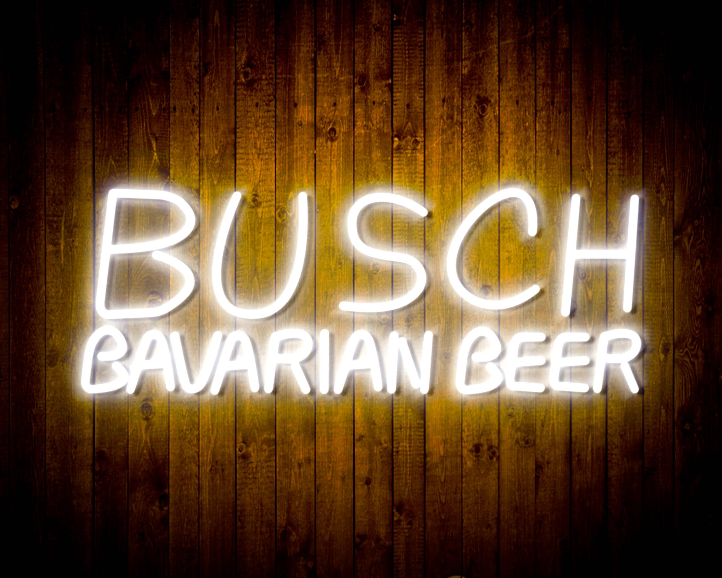 Busch Bavarian Beer Handmade Neon Flex LED Sign