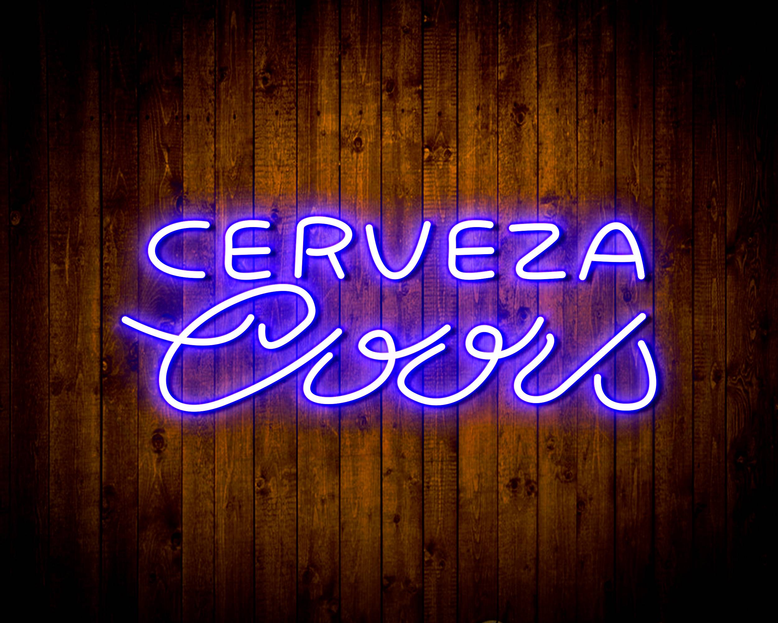 Cerveza Coors Handmade Neon Flex LED Sign