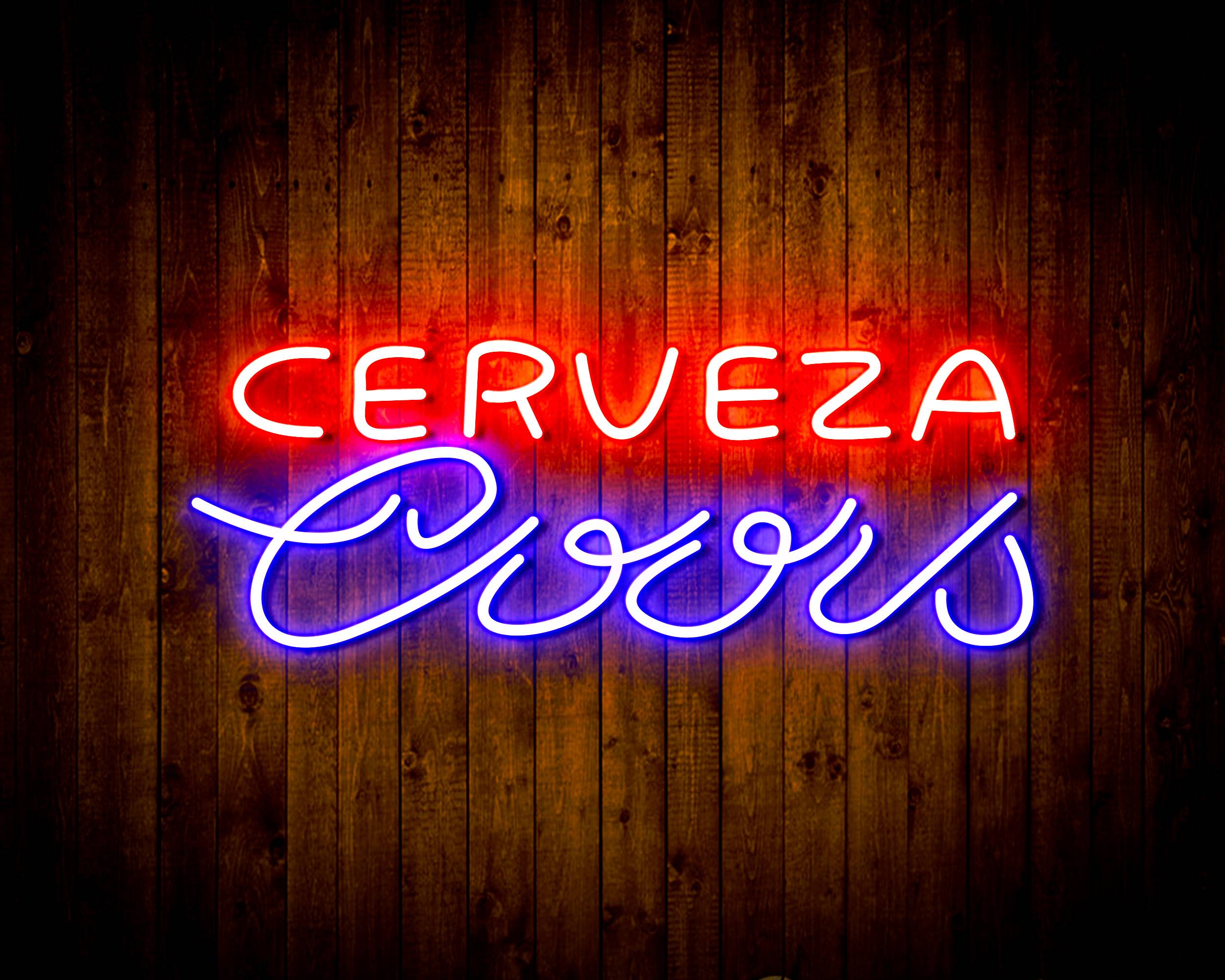 Cerveza Coors Handmade Neon Flex LED Sign