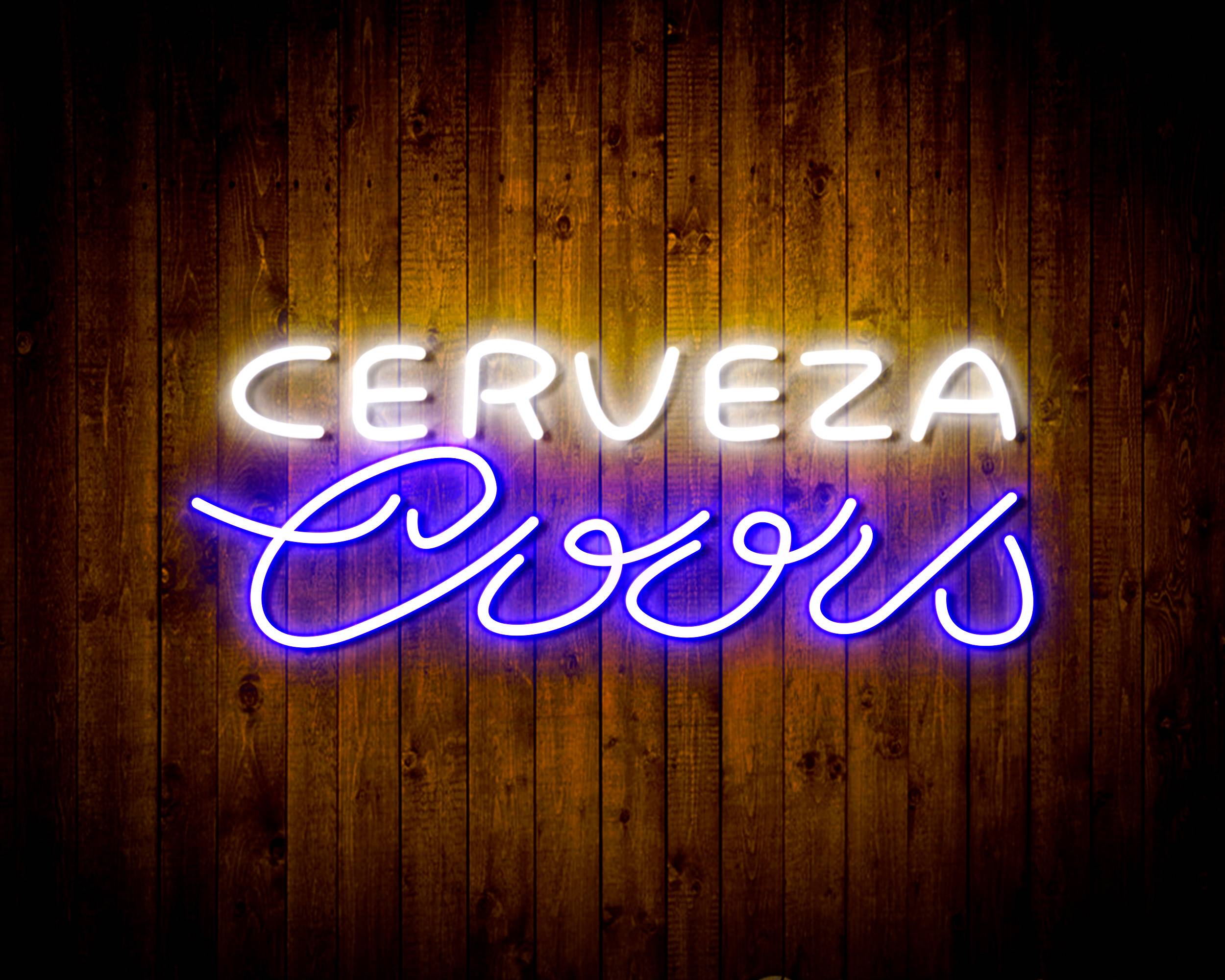 Cerveza Coors Handmade Neon Flex LED Sign