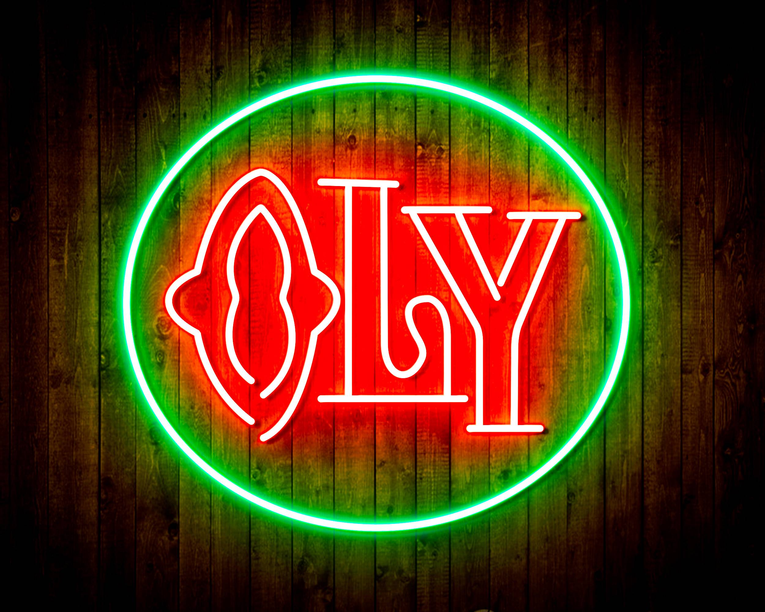 Olympia Beer Bar Handmade Neon Flex LED Sign