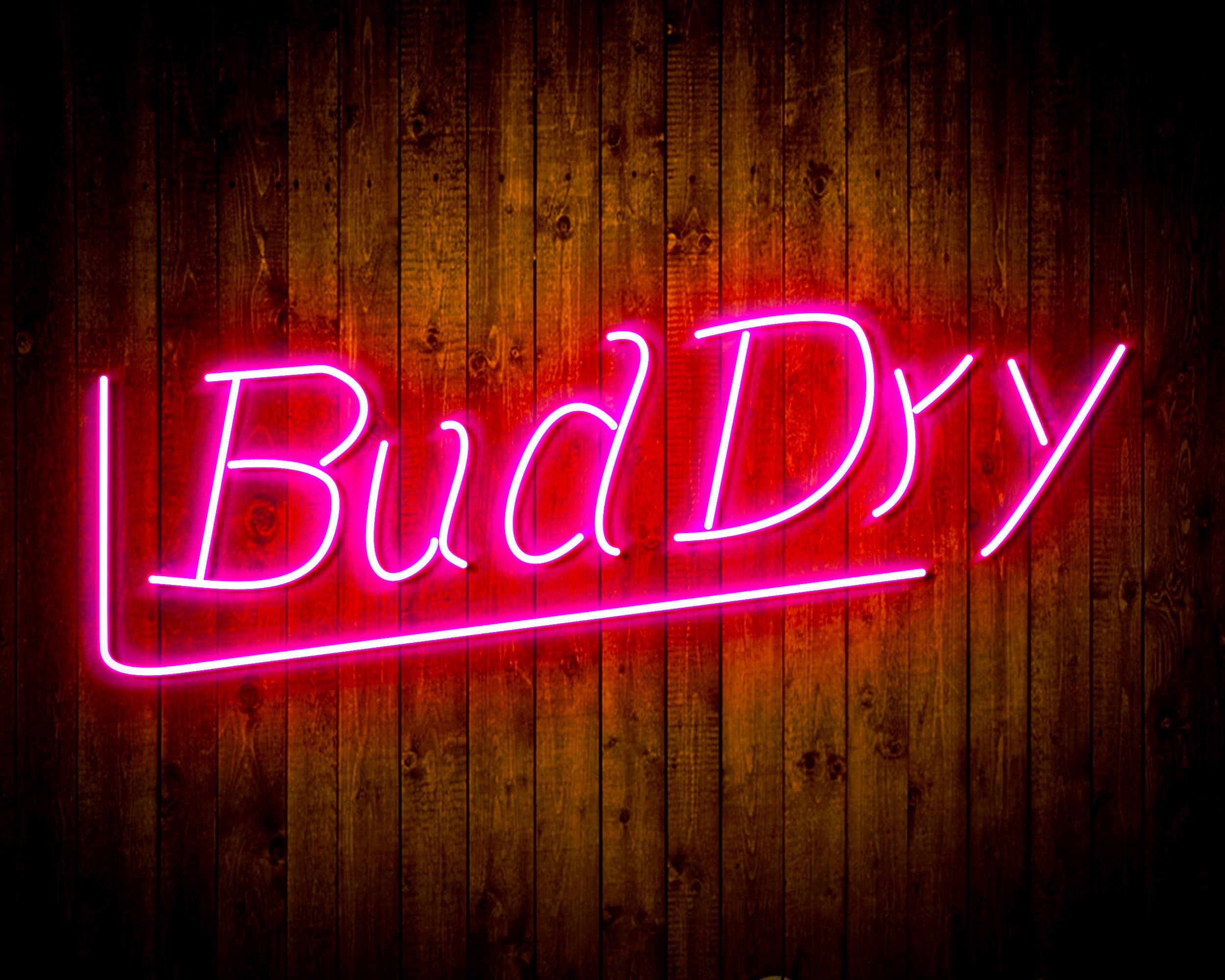 Bud Dry Handmade Neon Flex LED Sign