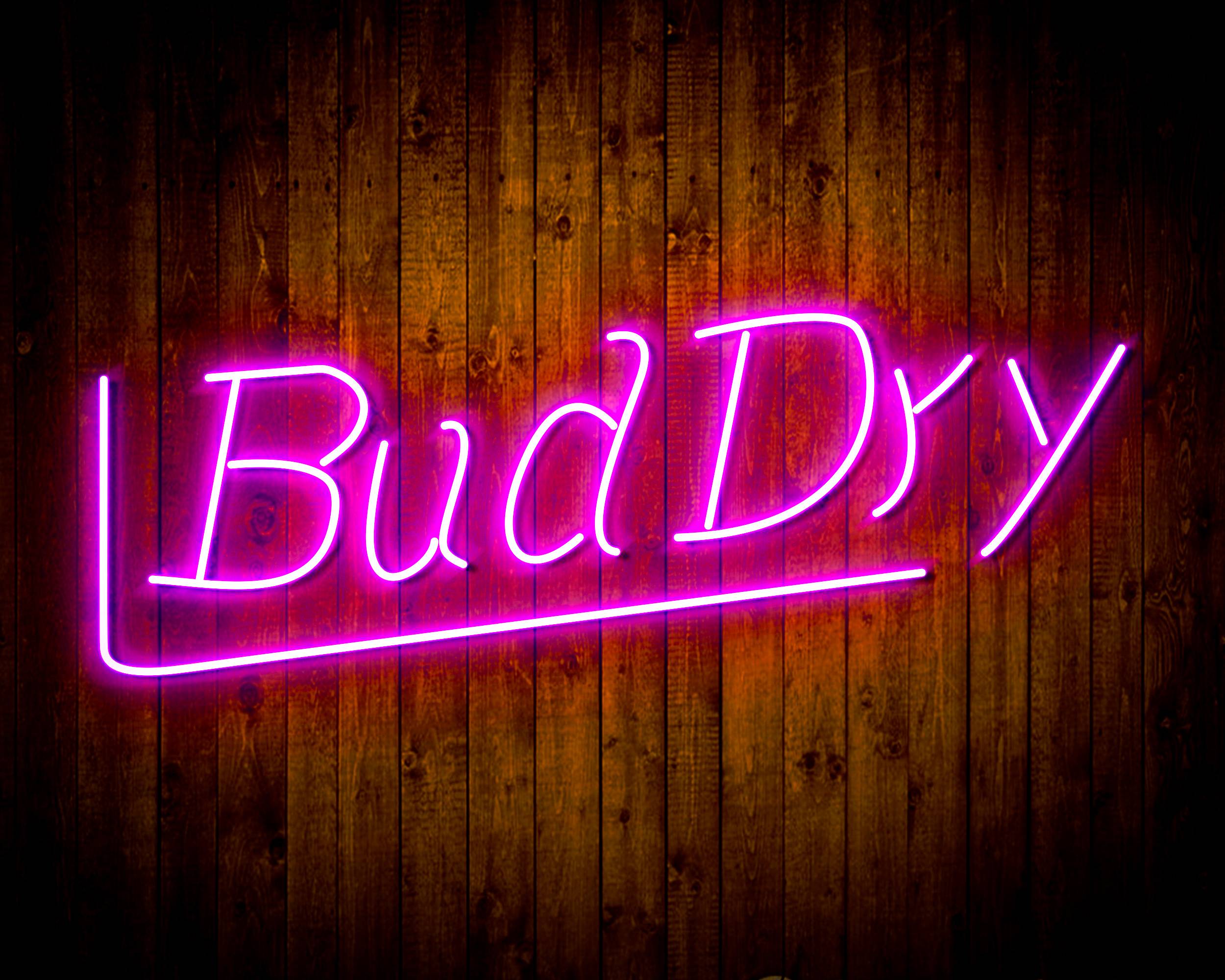 Bud Dry Handmade Neon Flex LED Sign