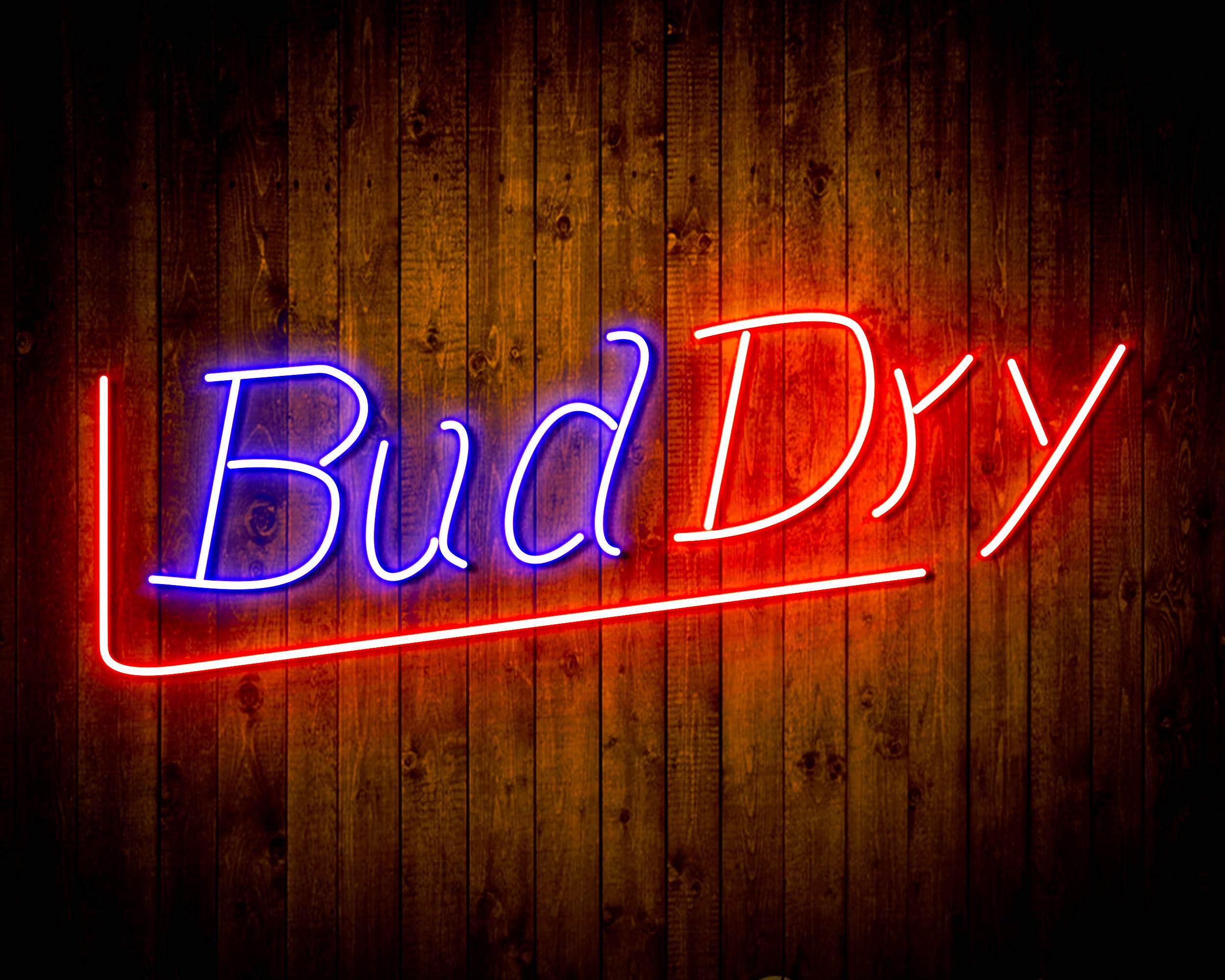 Bud Dry Handmade Neon Flex LED Sign