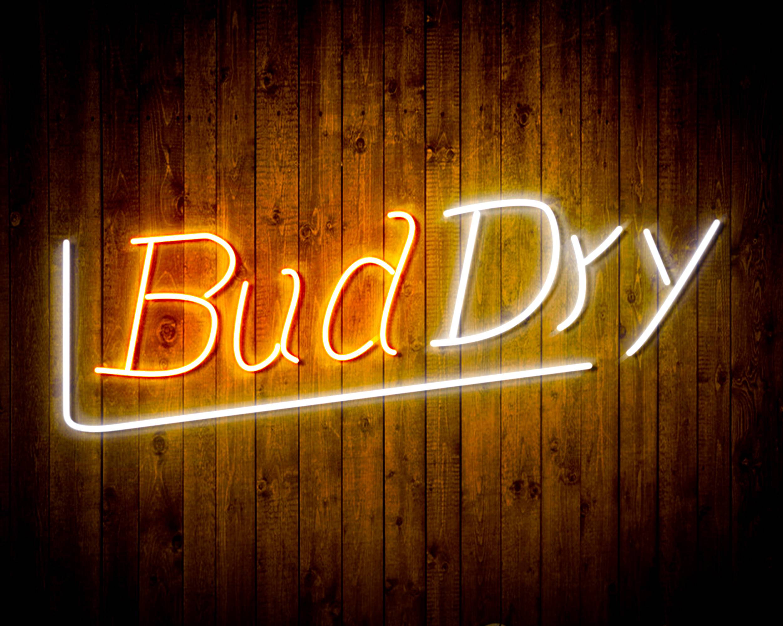 Bud Dry Handmade Neon Flex LED Sign