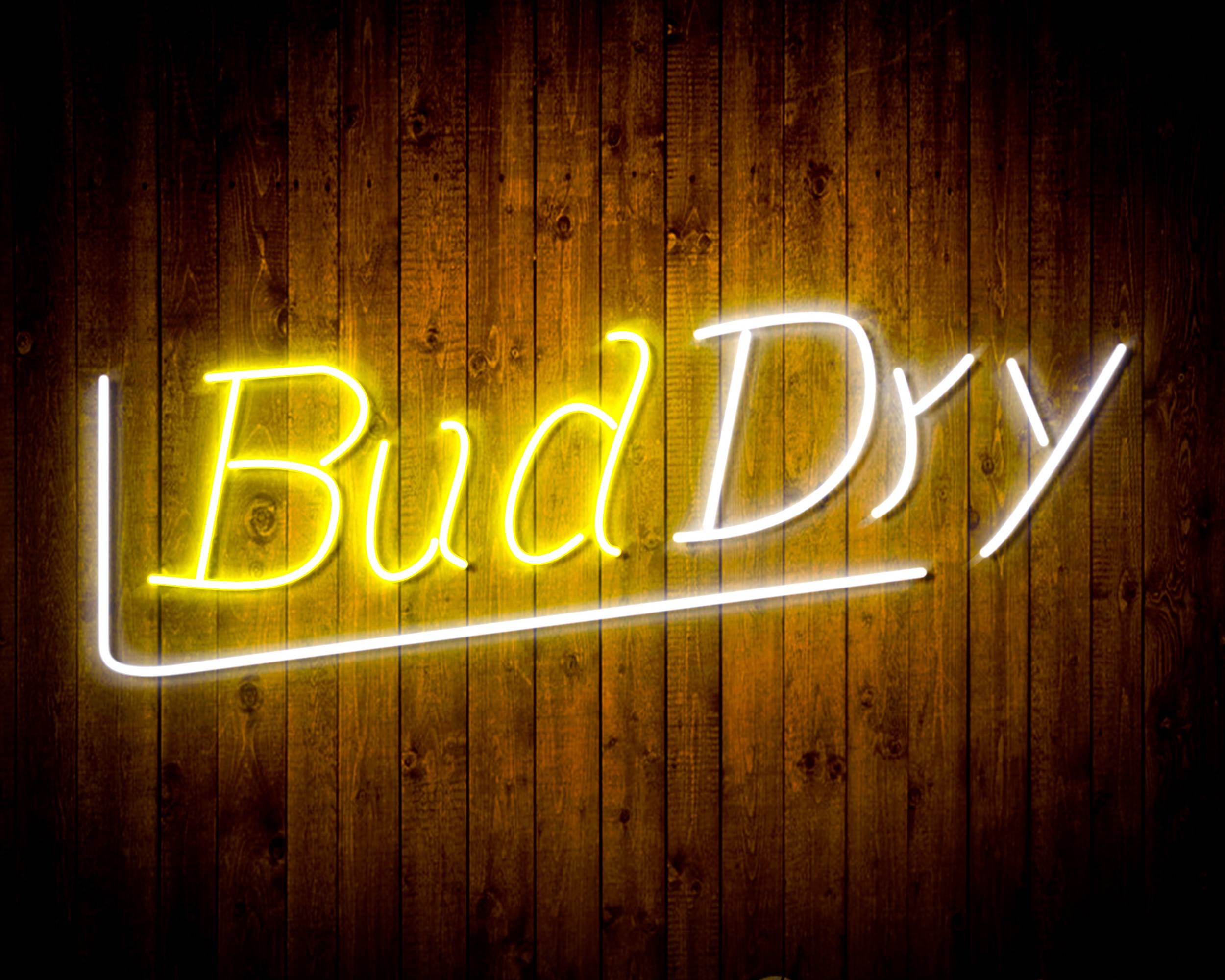 Bud Dry Handmade Neon Flex LED Sign