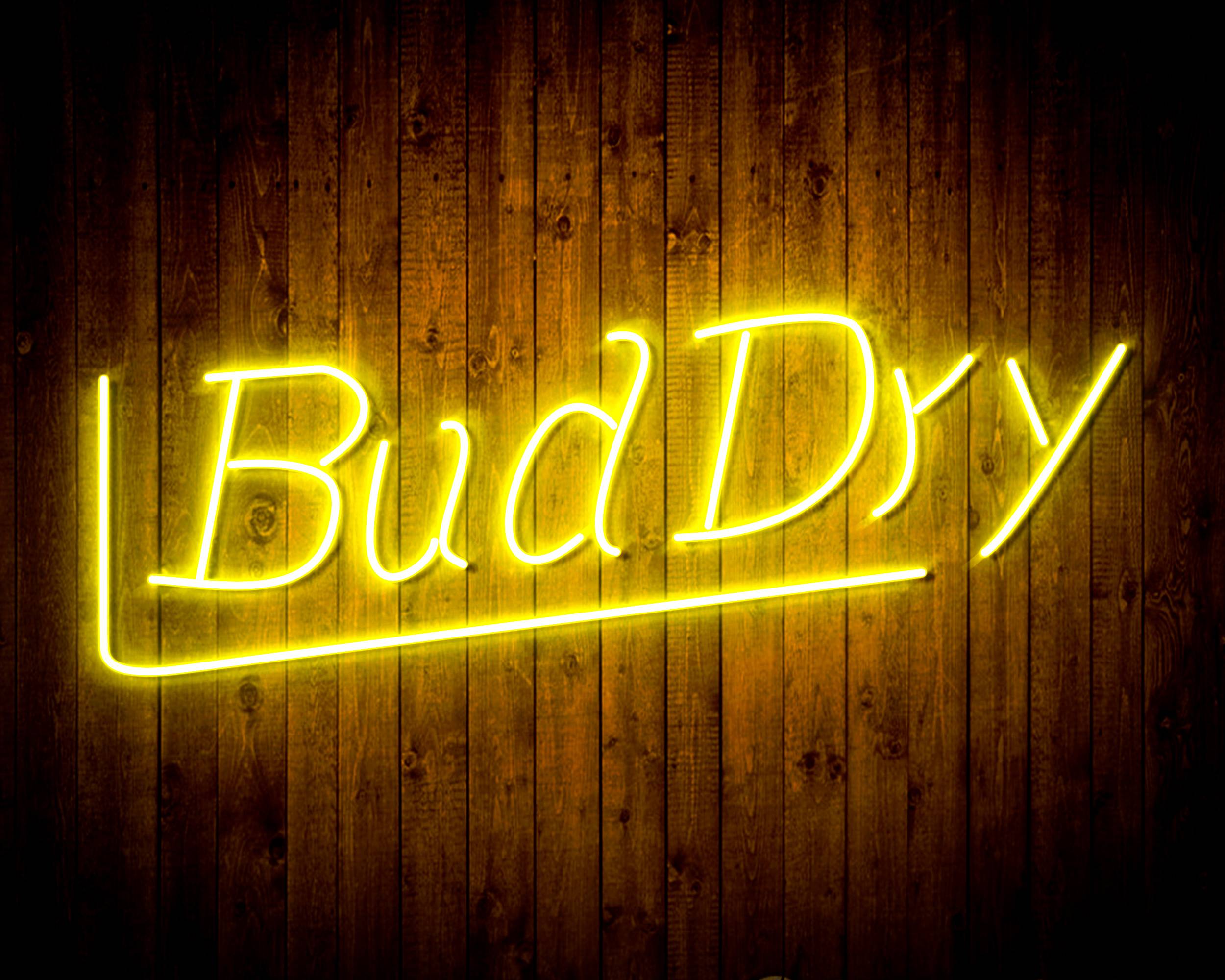 Bud Dry Handmade Neon Flex LED Sign