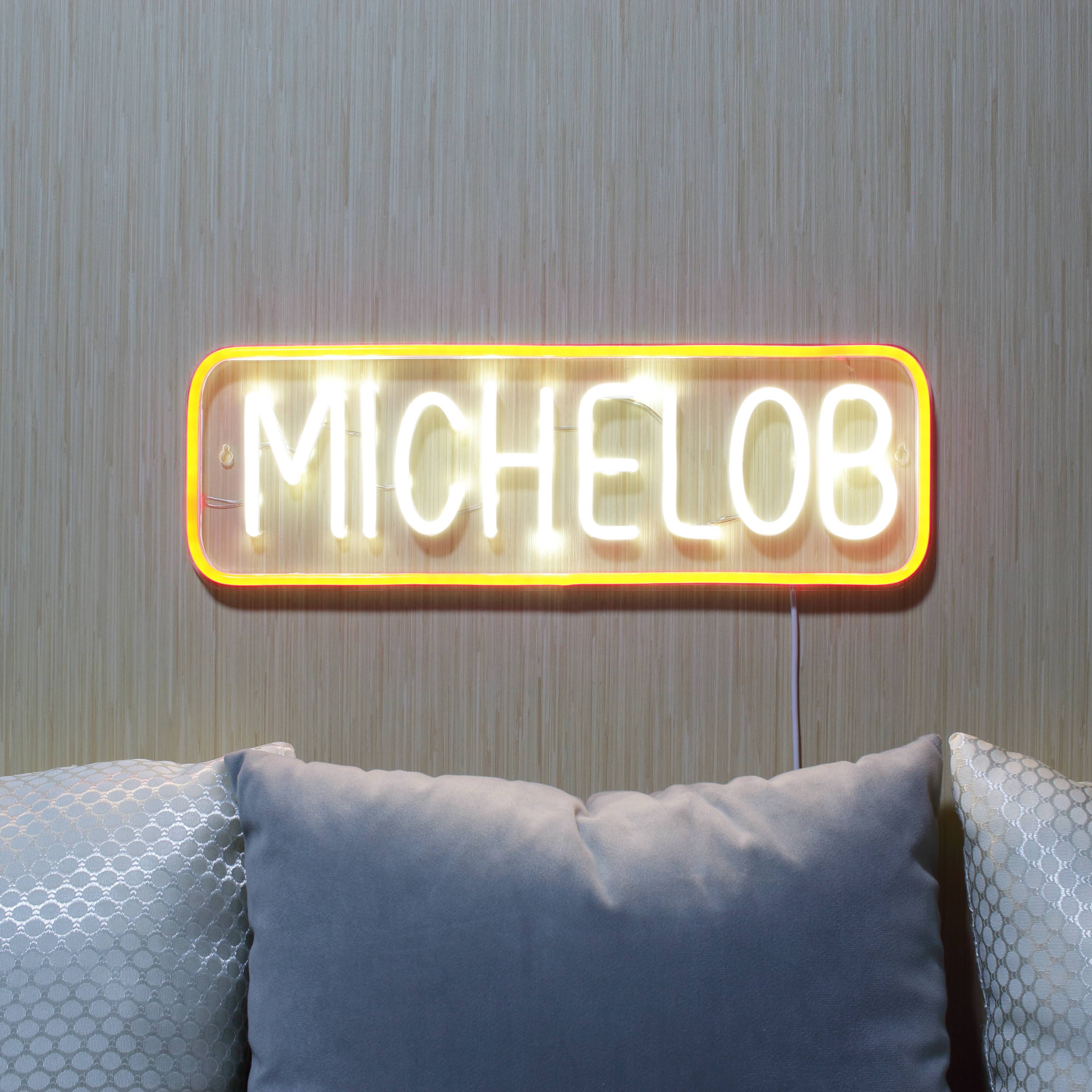 Michelob Large Flex Neon LED Sign
