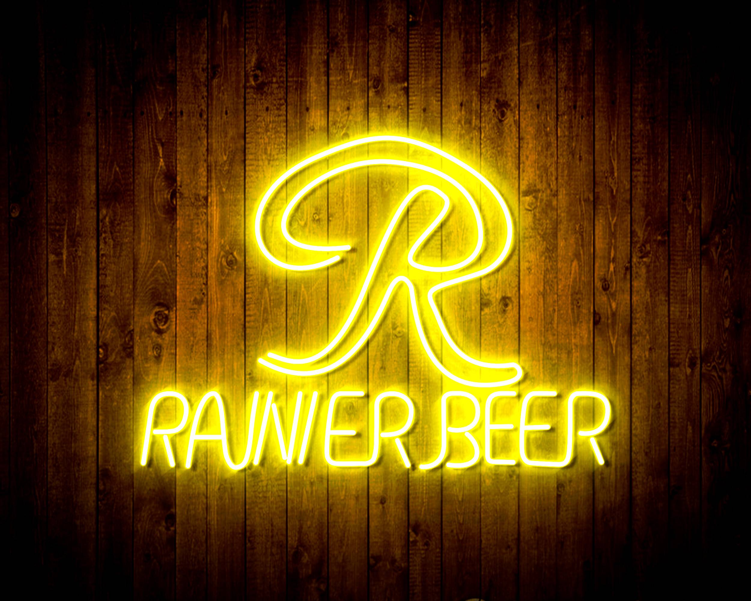 Rainier Beer Handmade Neon Flex LED Sign