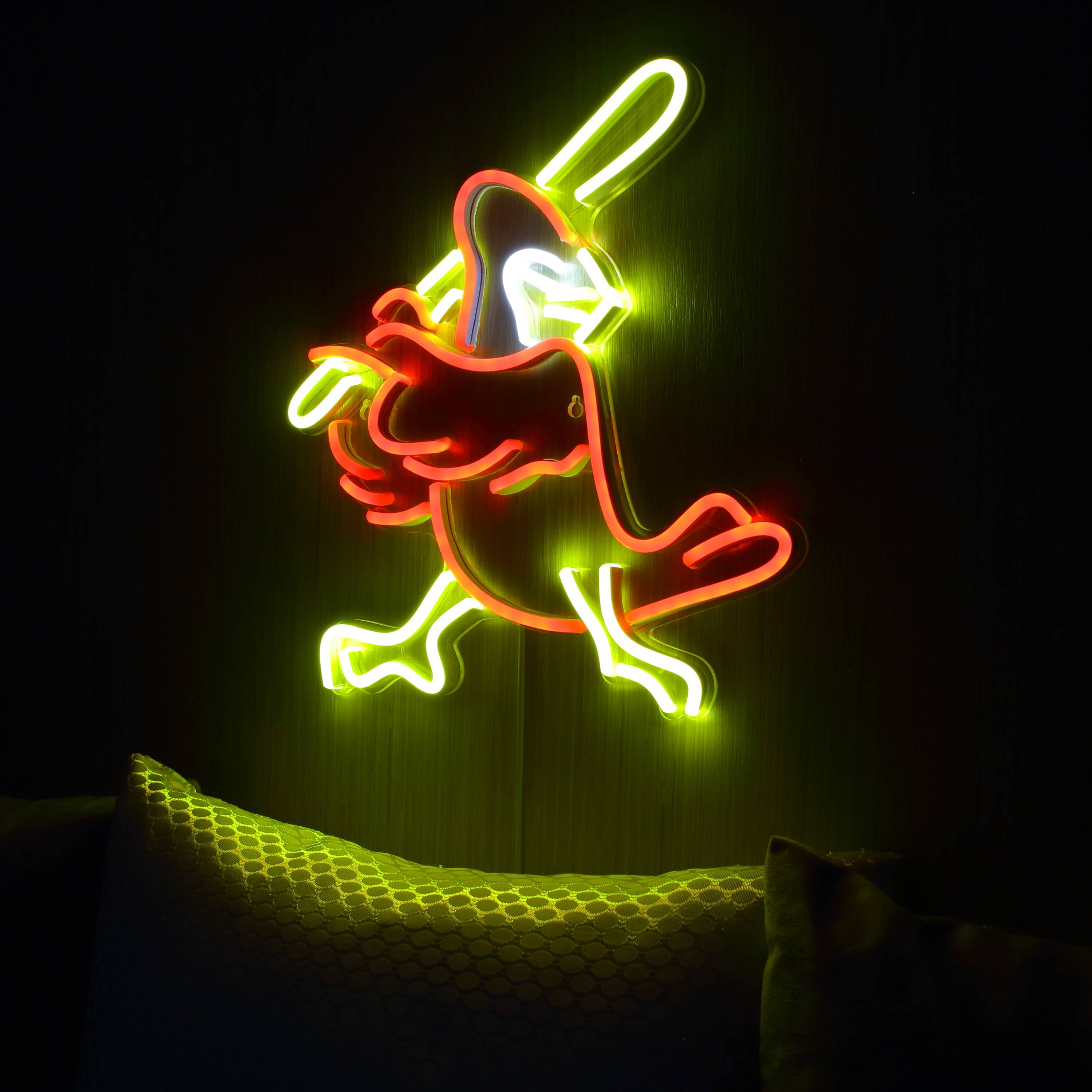 Busch Beer Cardinal Large Flex Neon LED Sign
