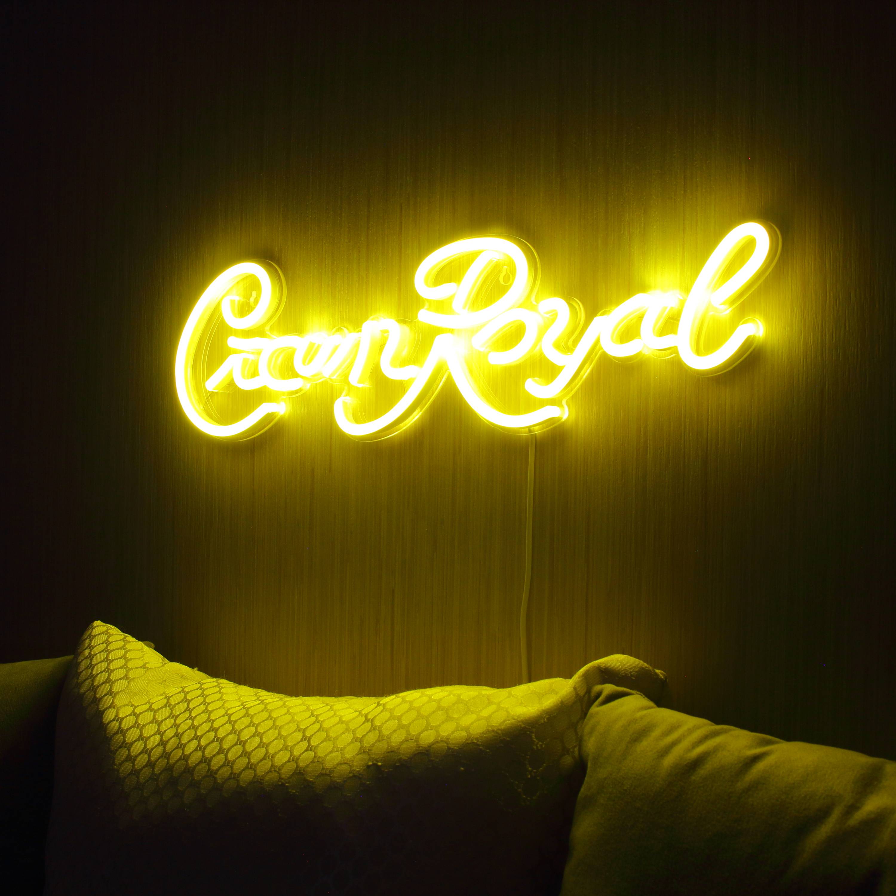 Crown Royal Large Flex Neon LED Sign