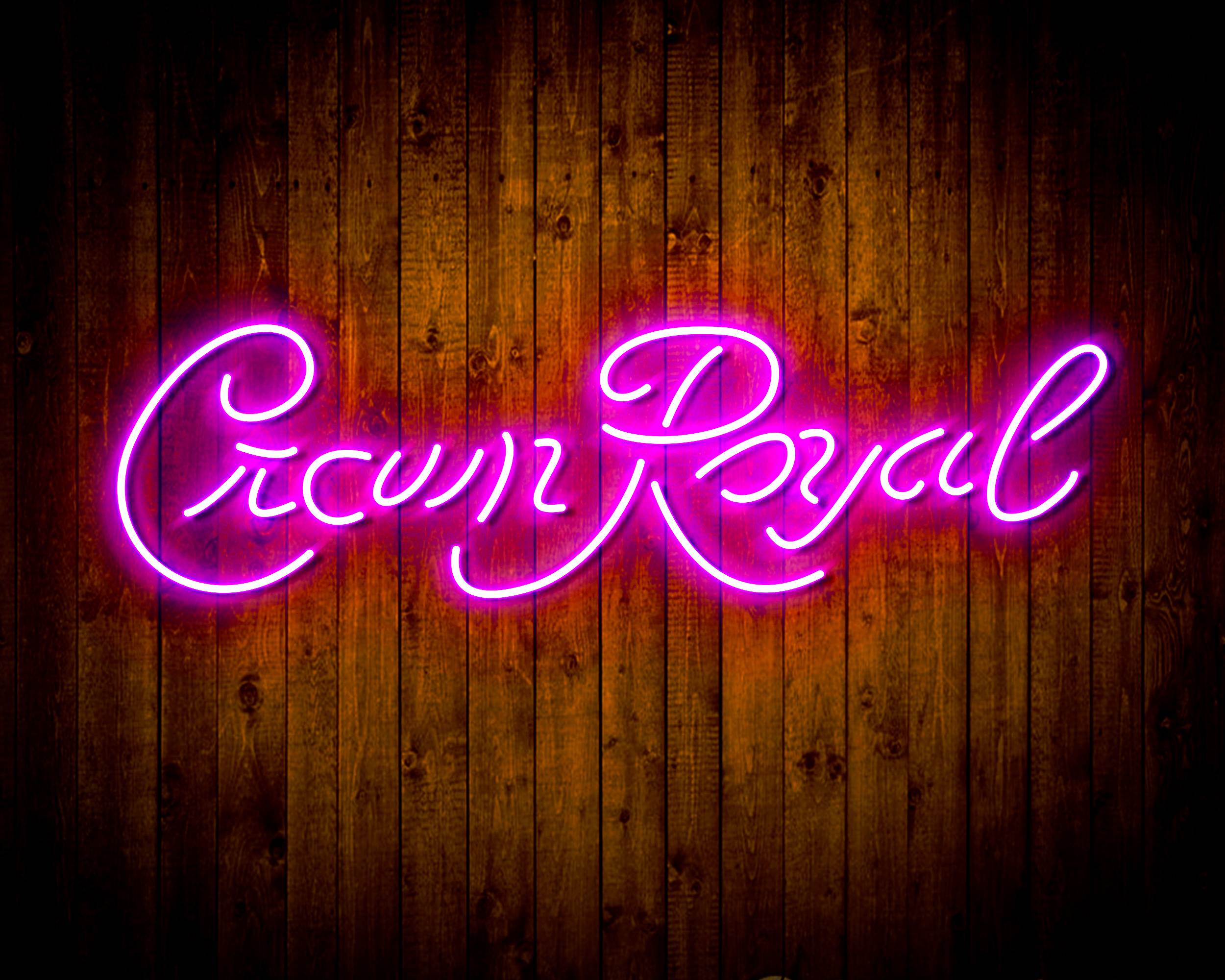 Crown Royal Handmade Neon Flex LED Sign