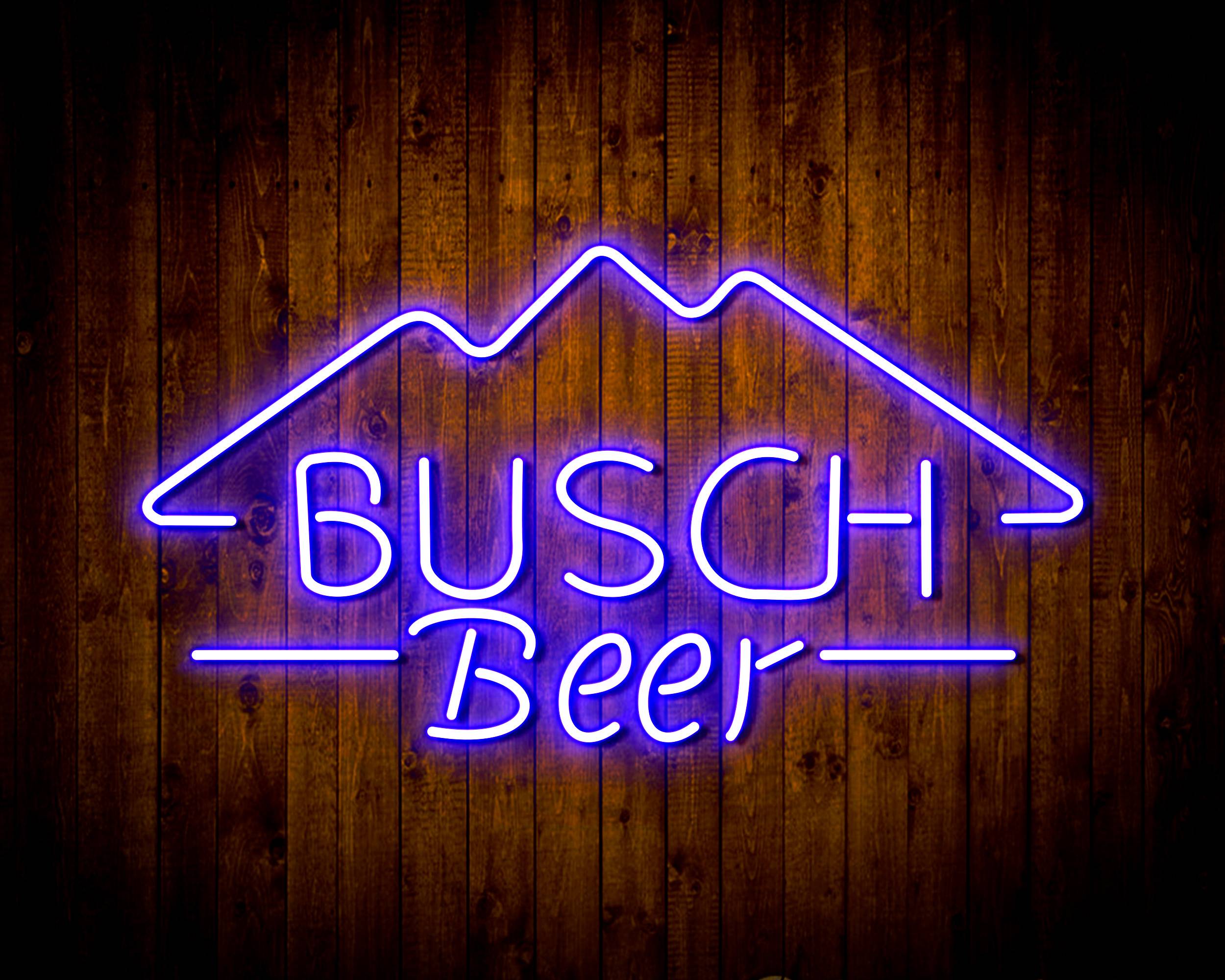 Busch Beer 3 Handmade Neon Flex LED Sign