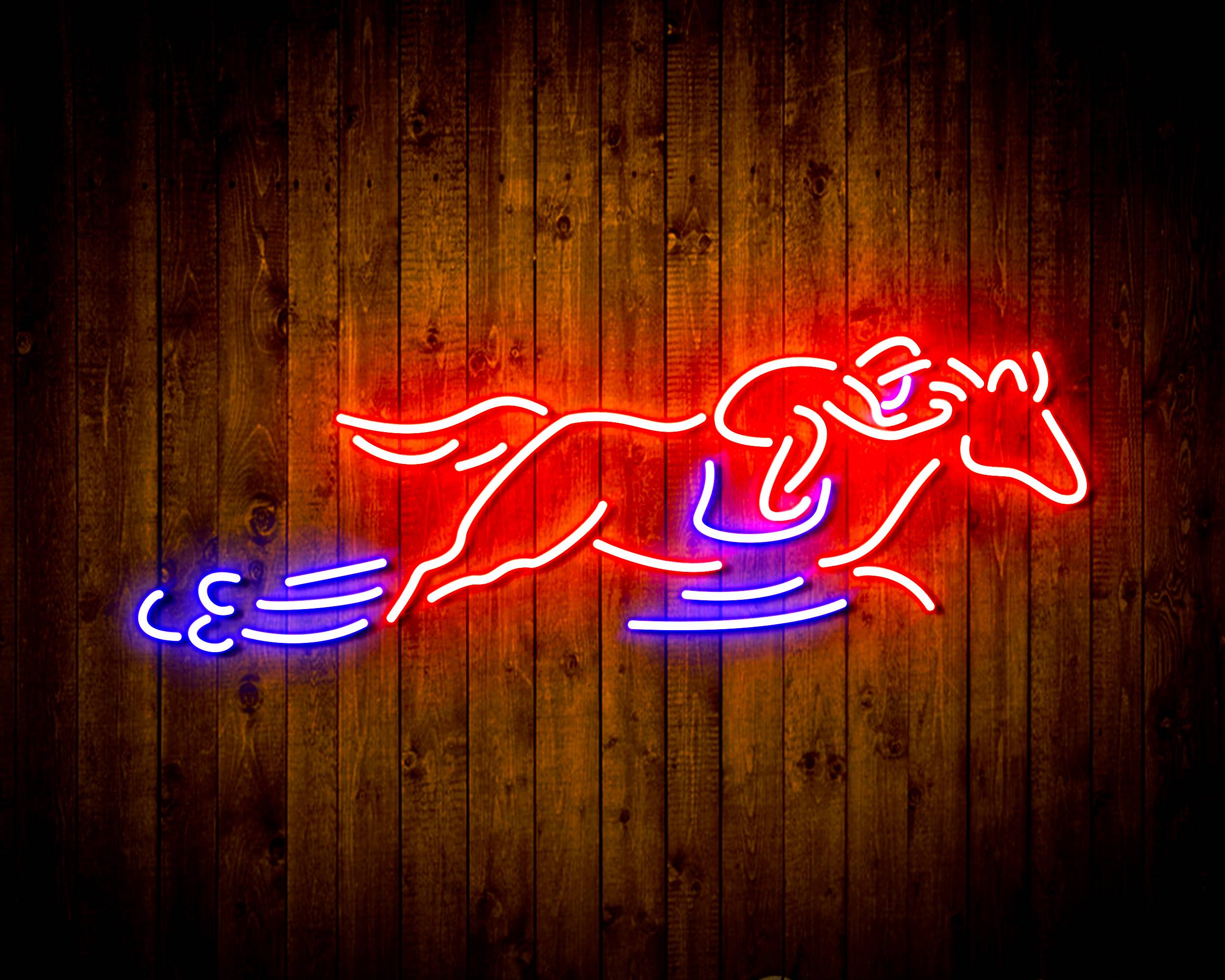 Running Horse for Budlight Handmade Neon Flex LED Sign
