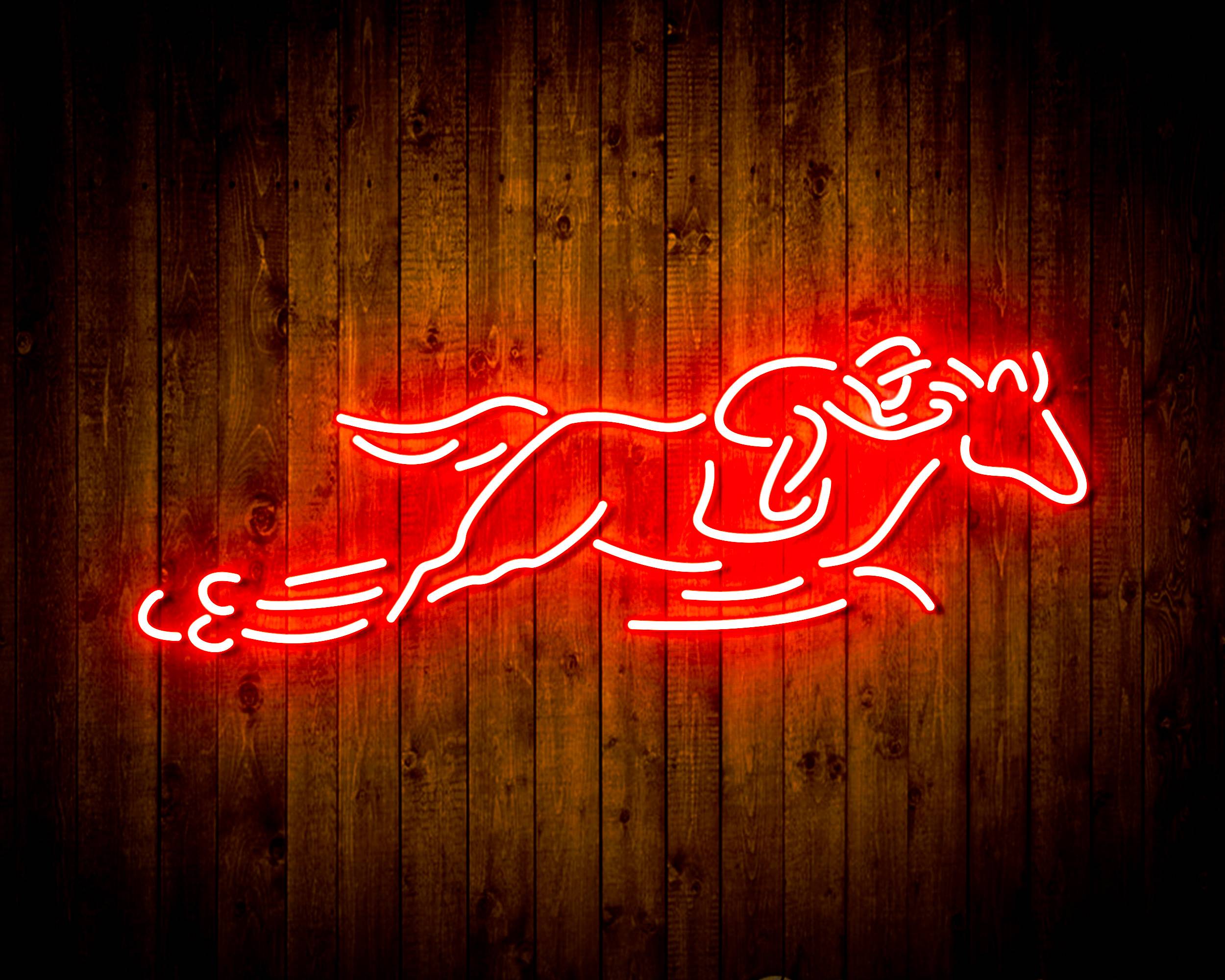 Bud light Running Horse Handmade Neon Flex LED Sign