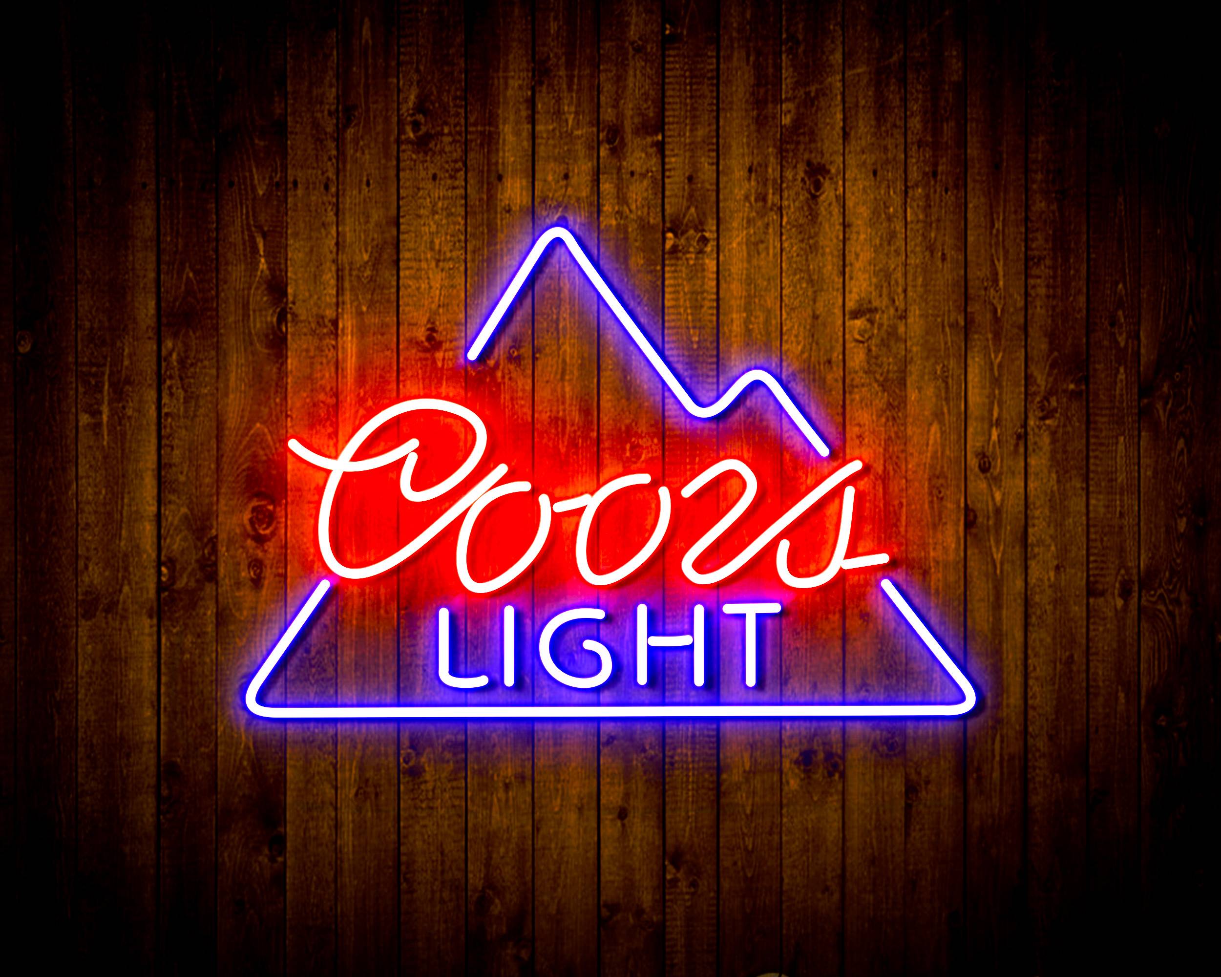 Coors Light Bar Handmade Neon Flex LED Sign