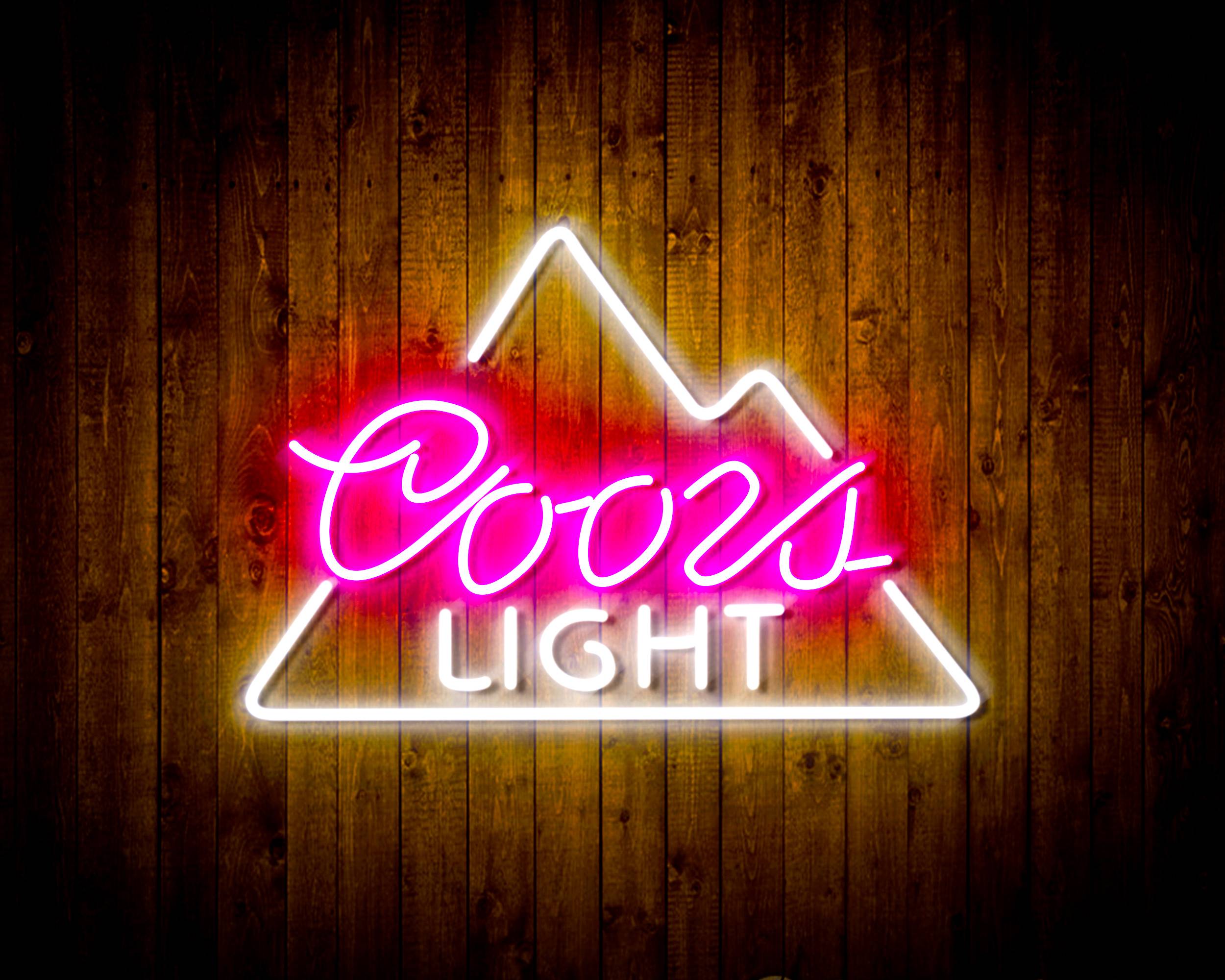 Coors Light Bar Handmade Neon Flex LED Sign