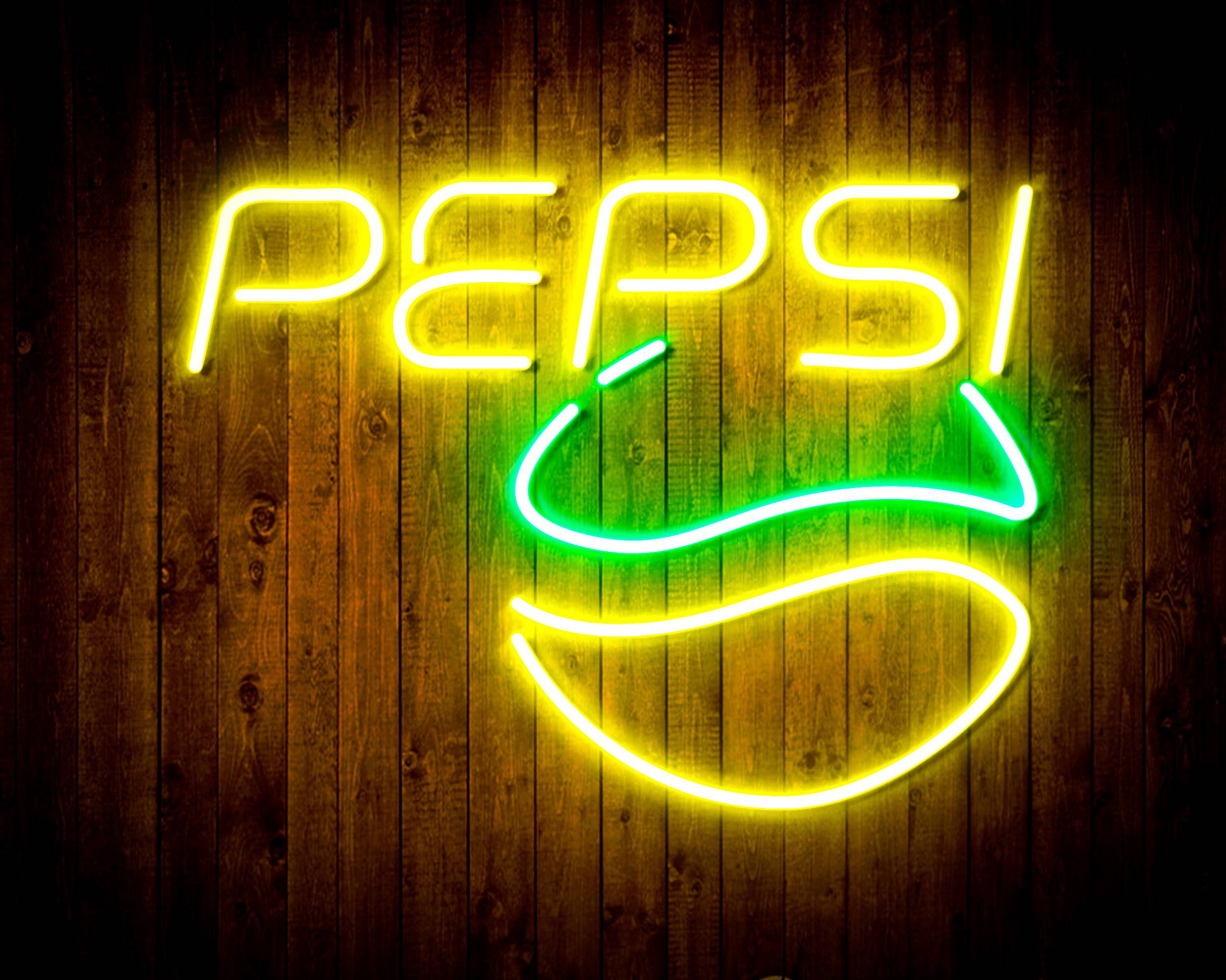 Pepsi Coke Pub Bar Handmade Neon Flex LED Sign
