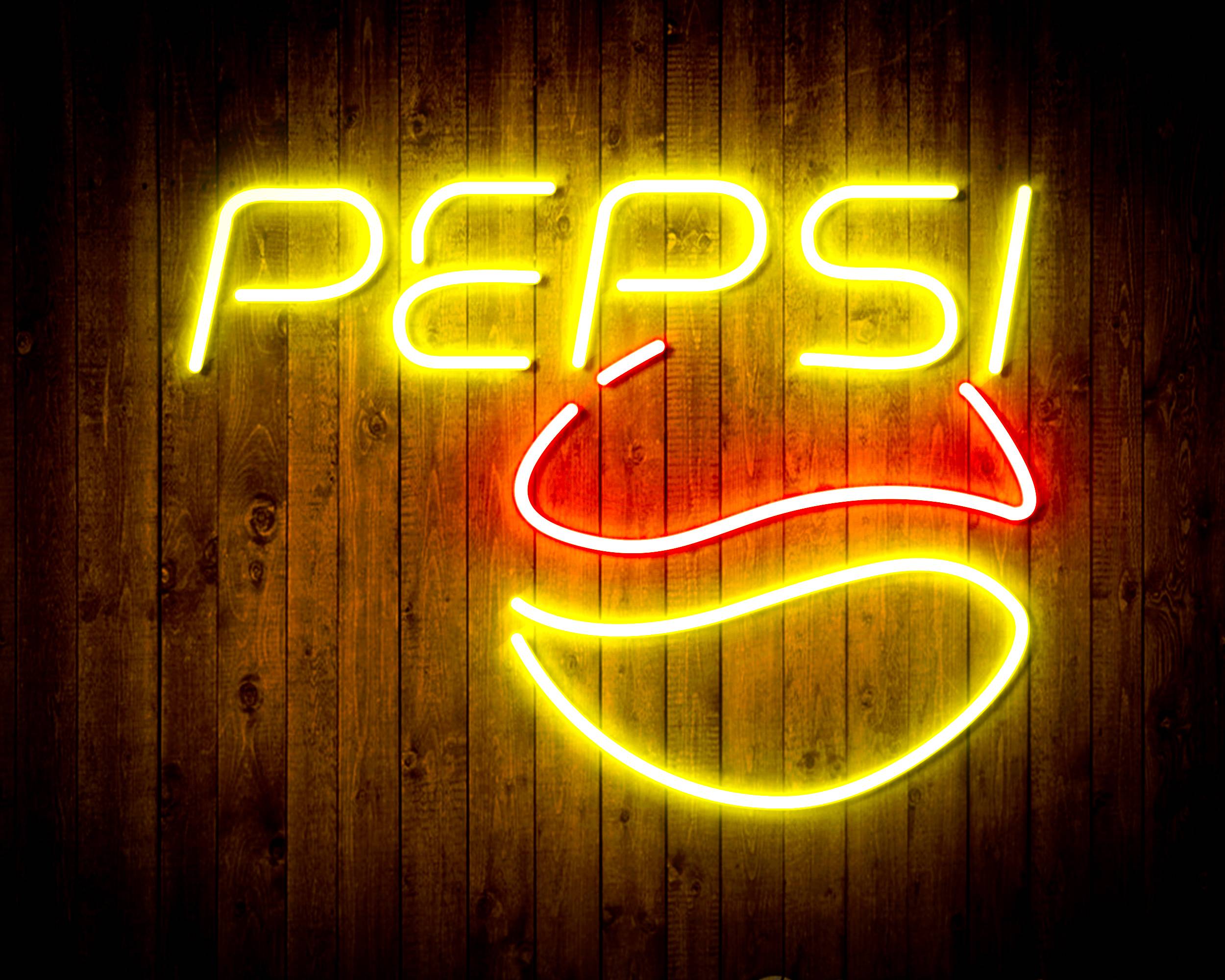 Pepsi Coke Pub Bar Handmade Neon Flex LED Sign
