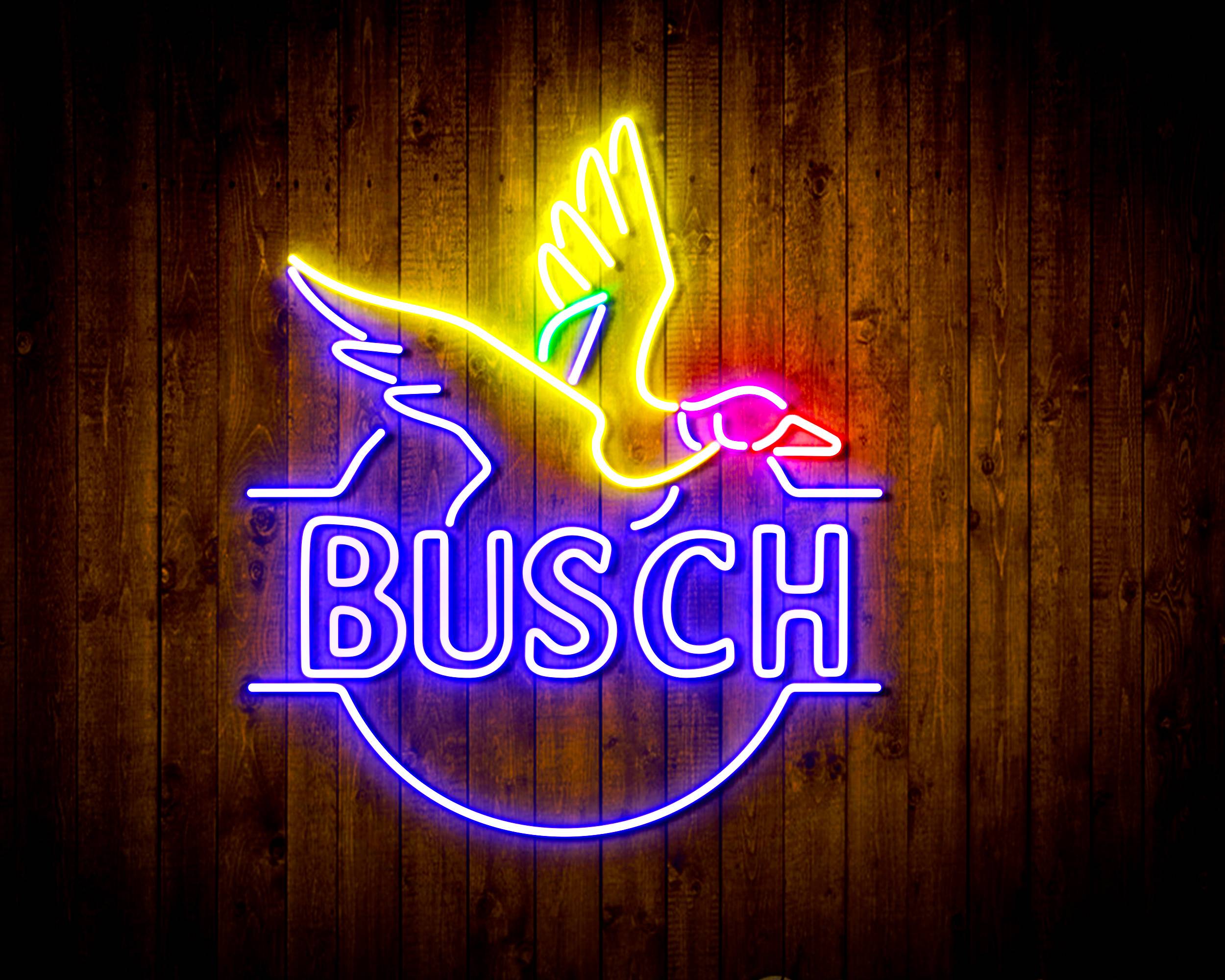 Busch Beer Bird Bar Handmade Neon Flex LED Sign