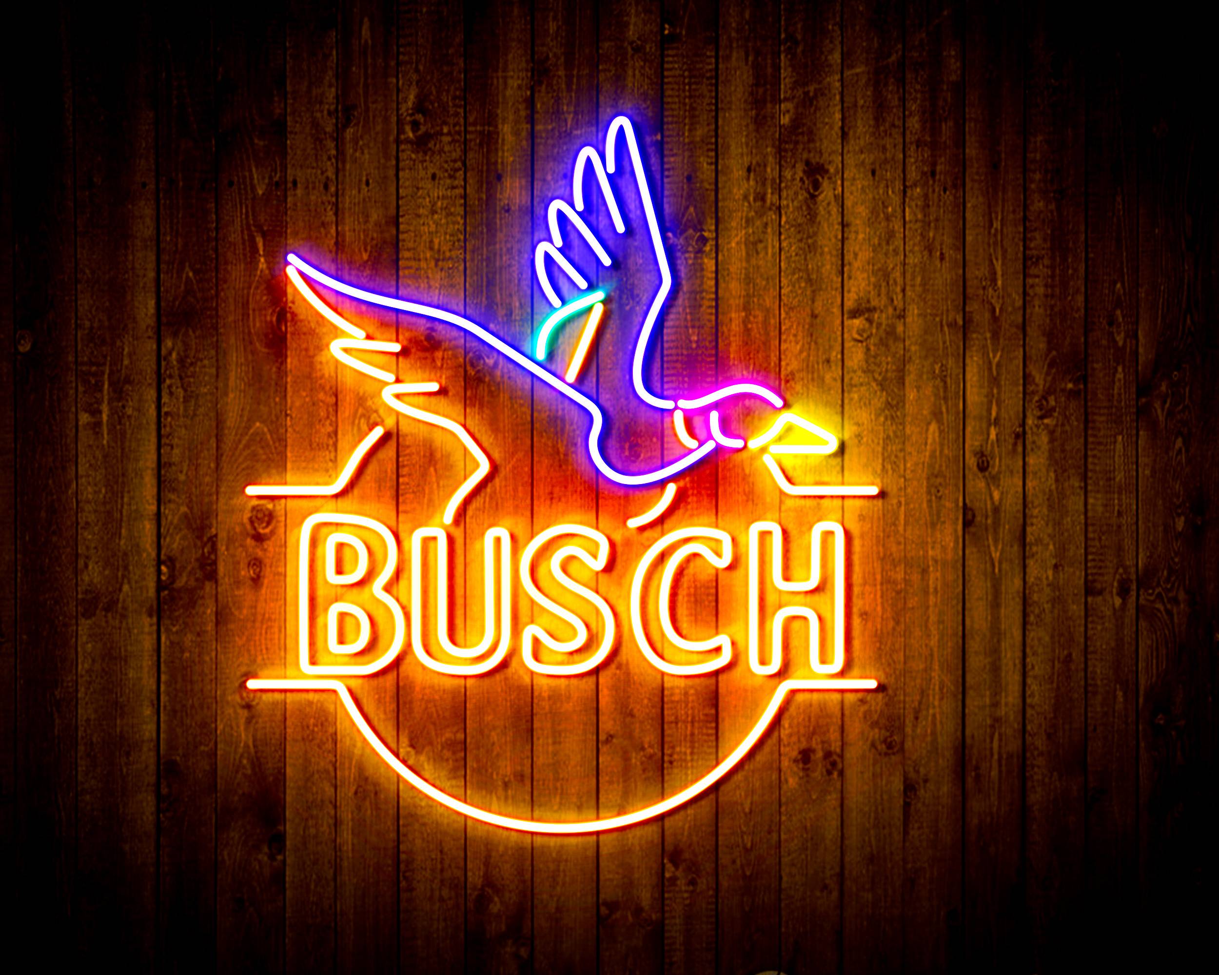 Busch Beer Bird Bar Handmade Neon Flex LED Sign