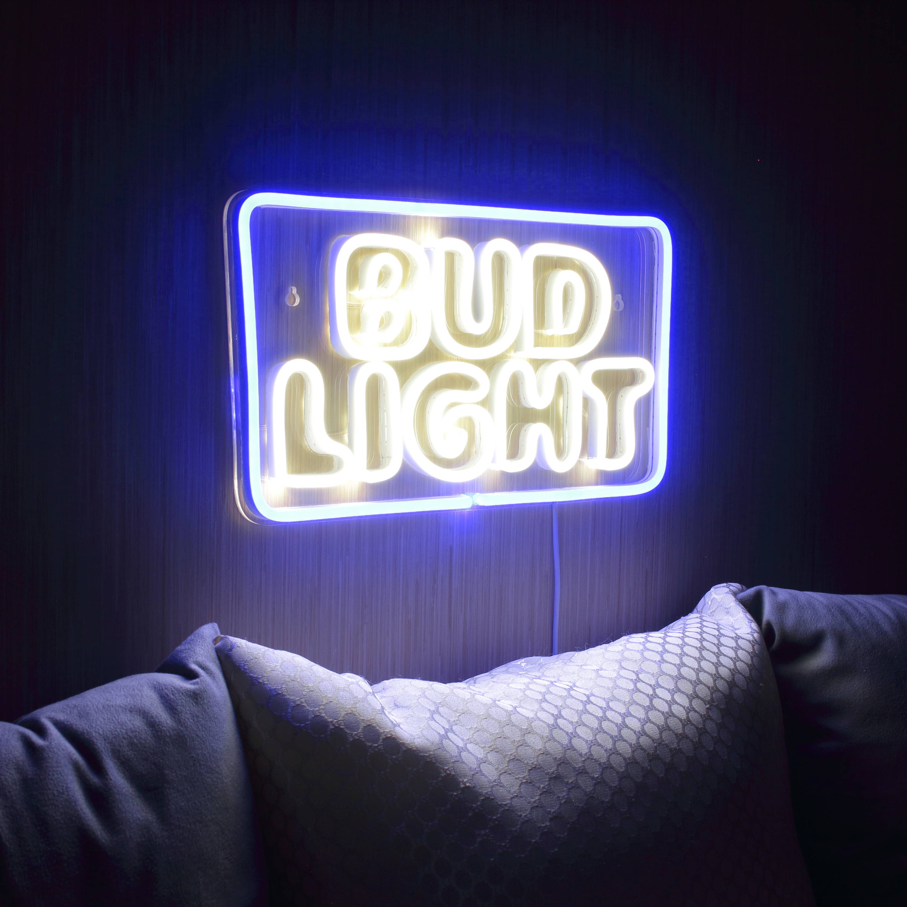 Bud Light Large Flex Neon LED Sign