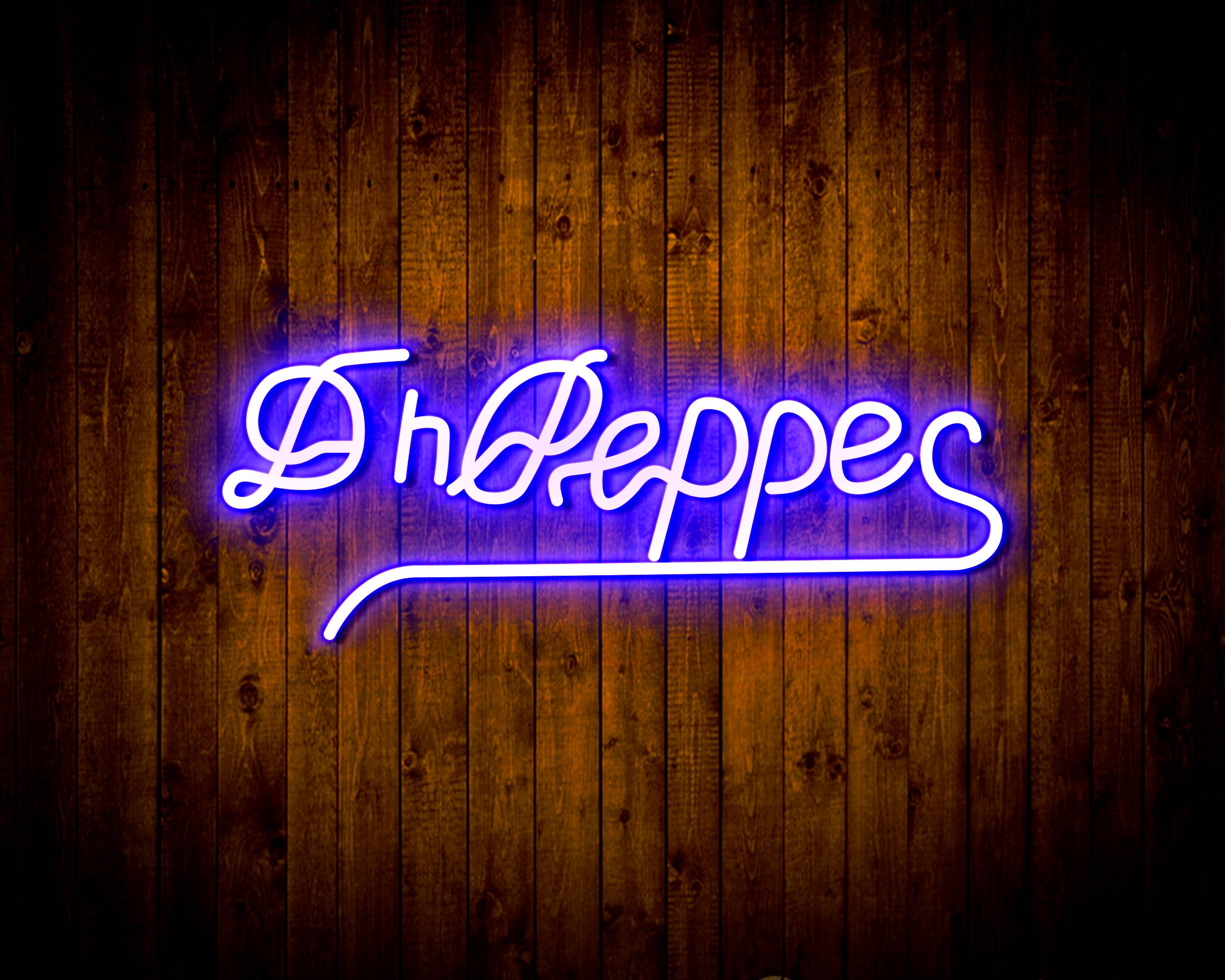 Dr Pepper Handmade Neon Flex LED Sign