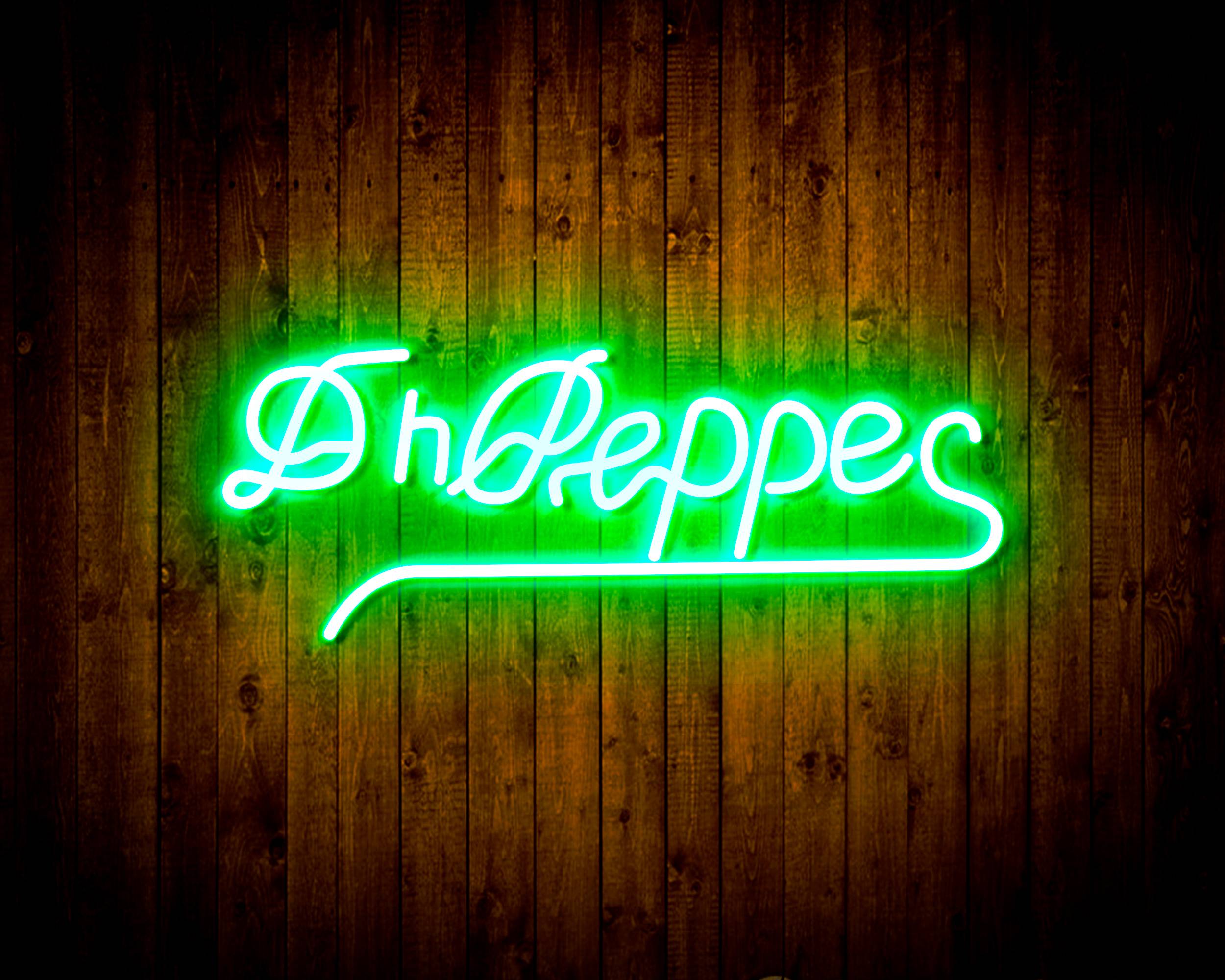 Dr Pepper Handmade Neon Flex LED Sign