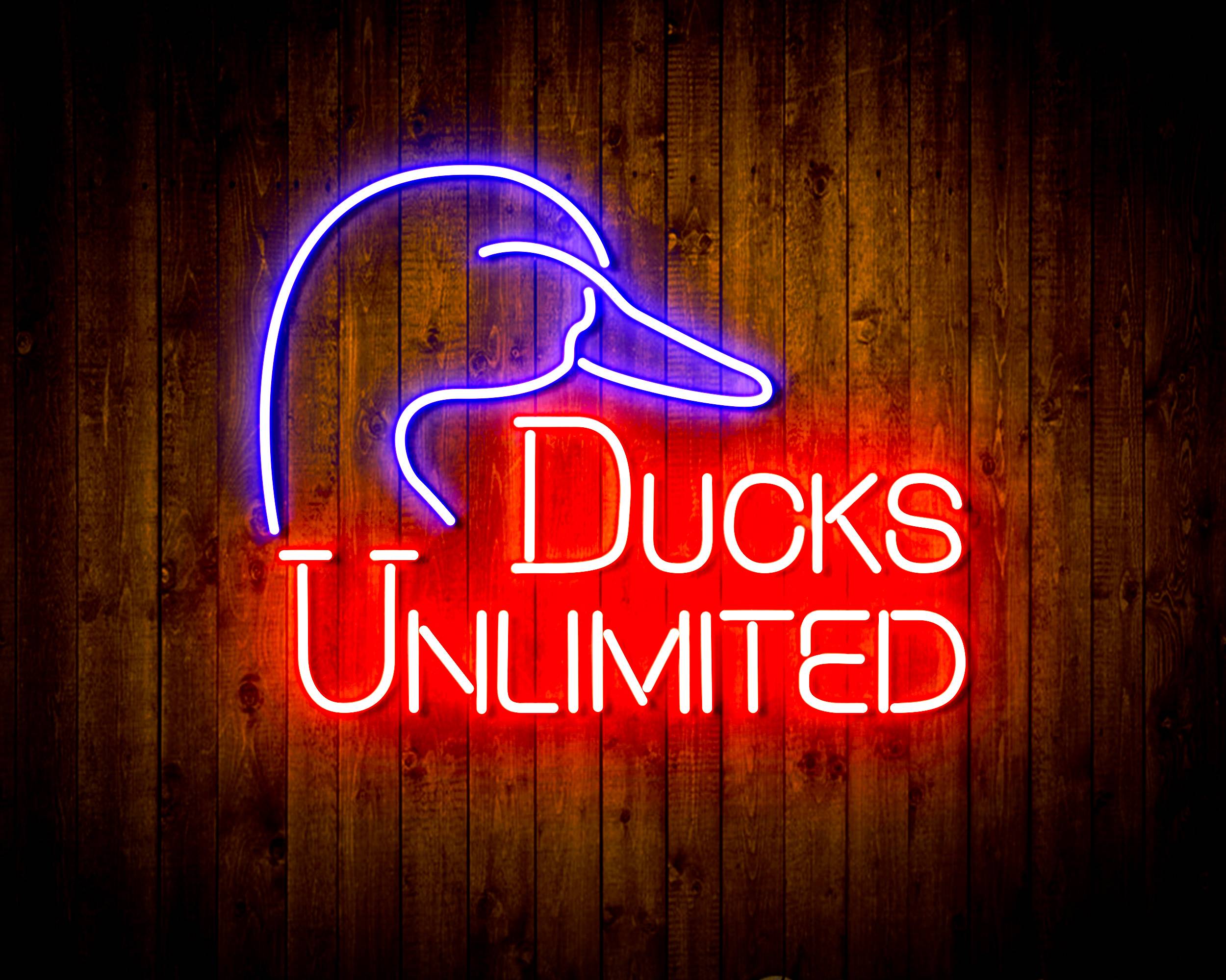 Duck Unlimited Handmade Neon Flex LED Sign