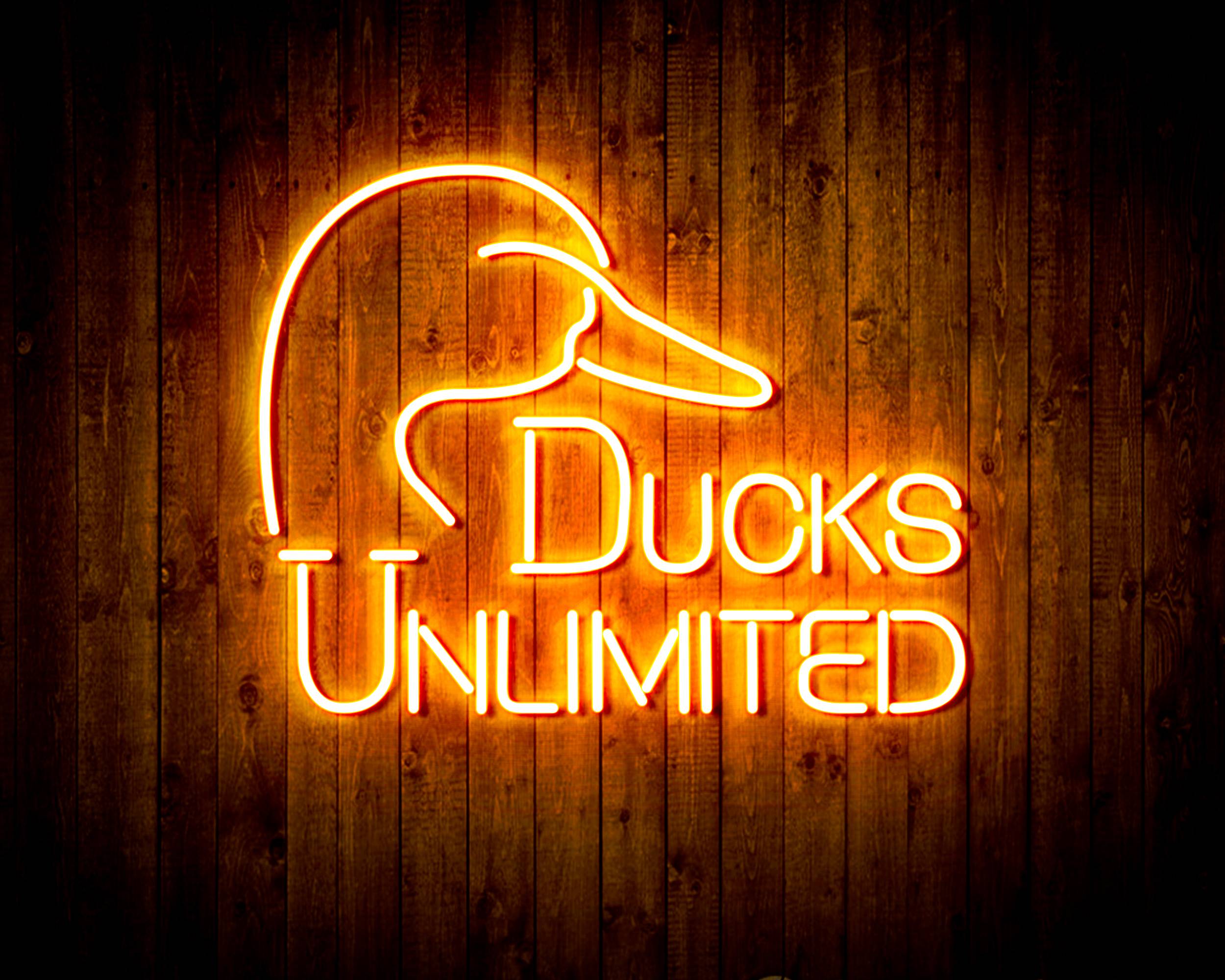 Ducks Unlimited Handmade Neon Flex LED Sign
