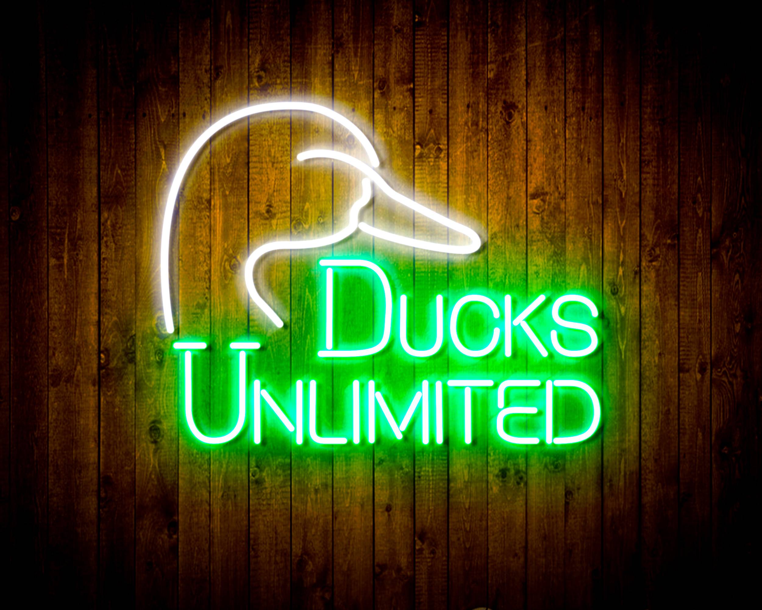 Ducks Unlimited Handmade Neon Flex LED Sign