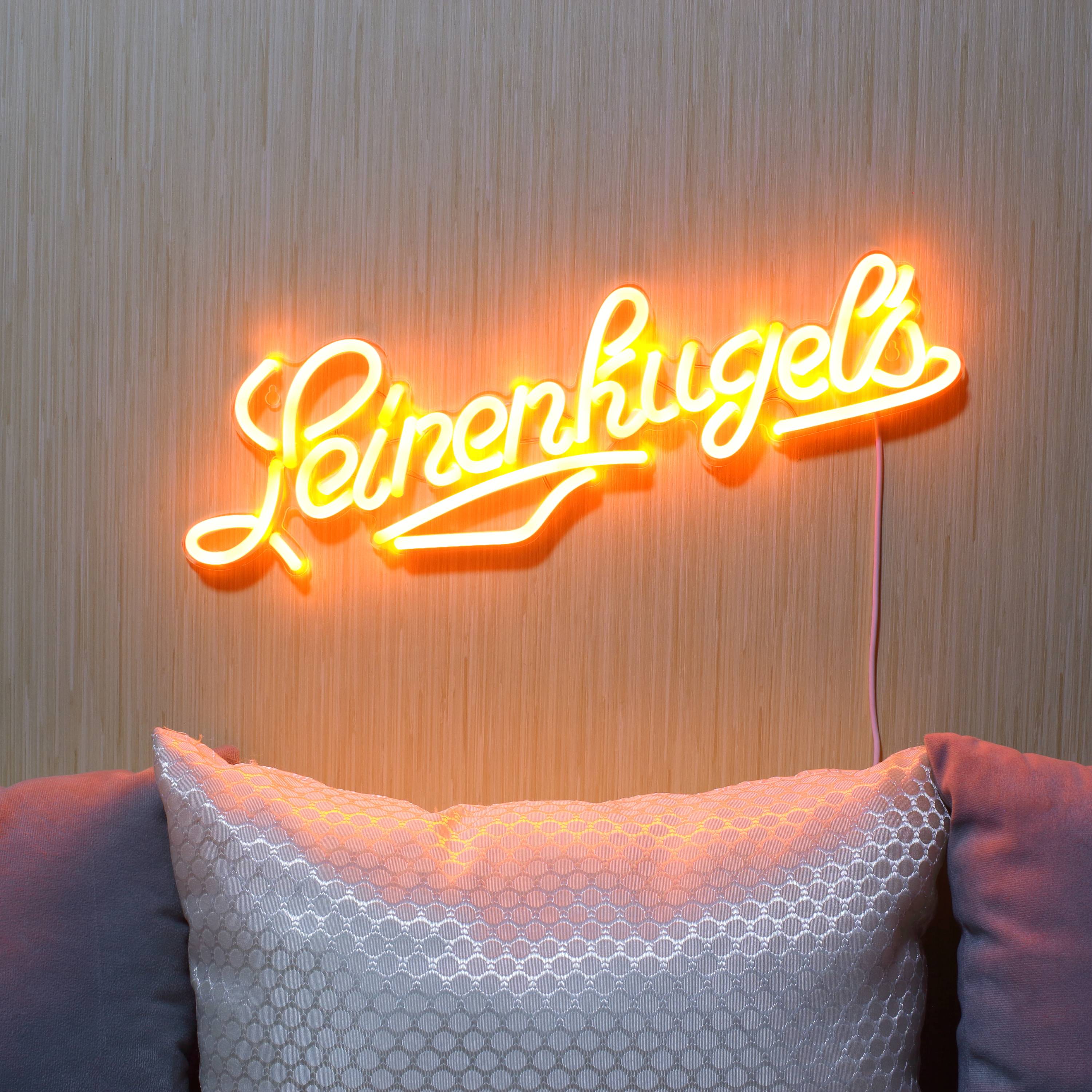 Leinenhugels Large Flex Neon LED Sign