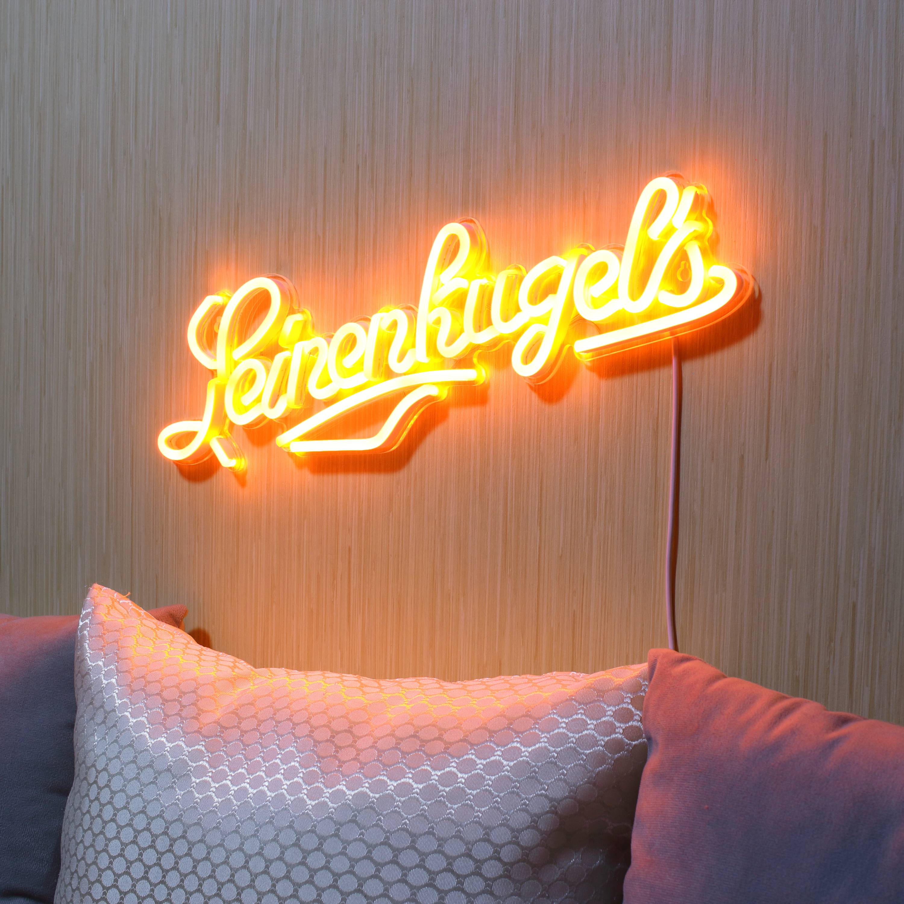 Leinenhugels Large Flex Neon LED Sign