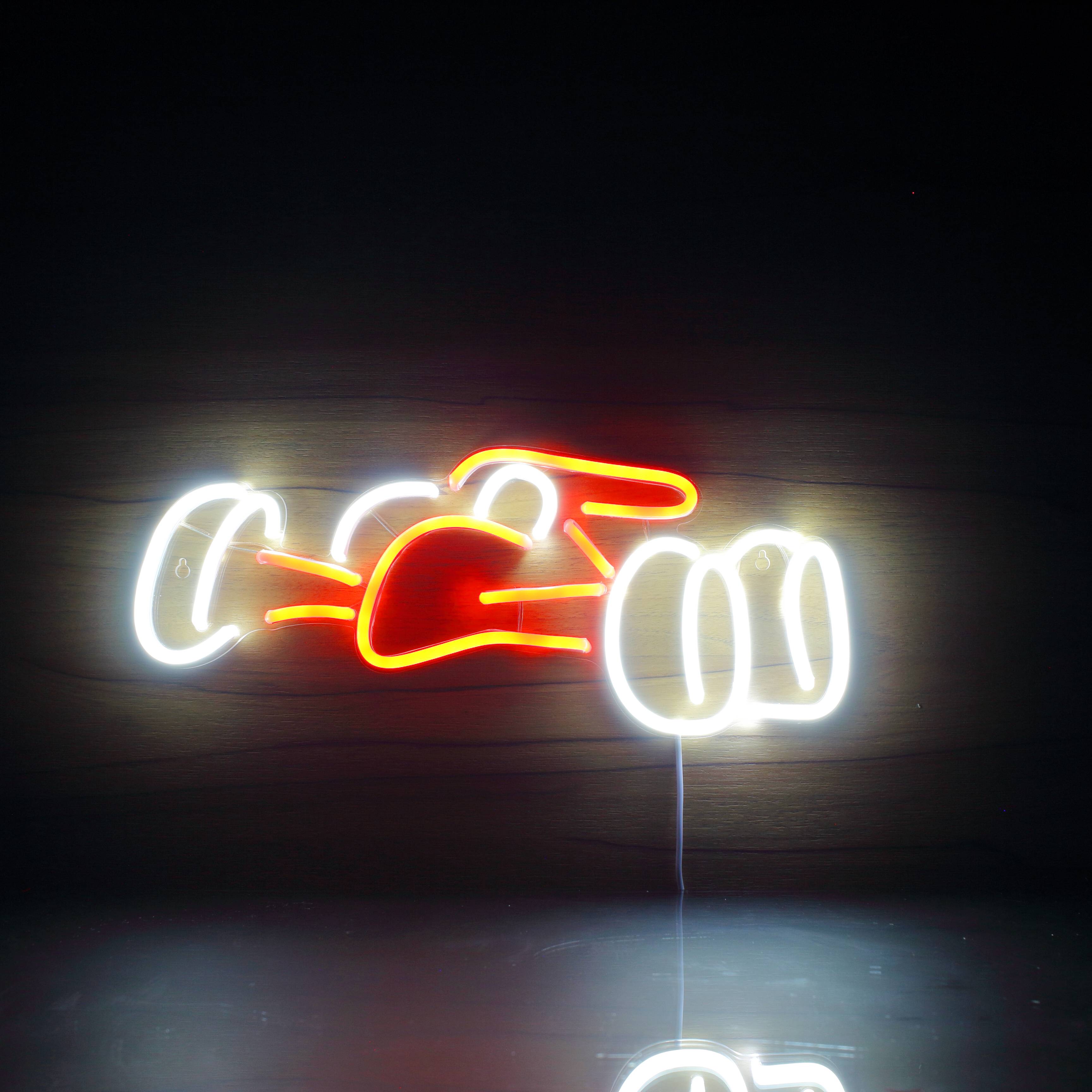 Race Car for Budweiser Handmade Neon Flex LED Sign