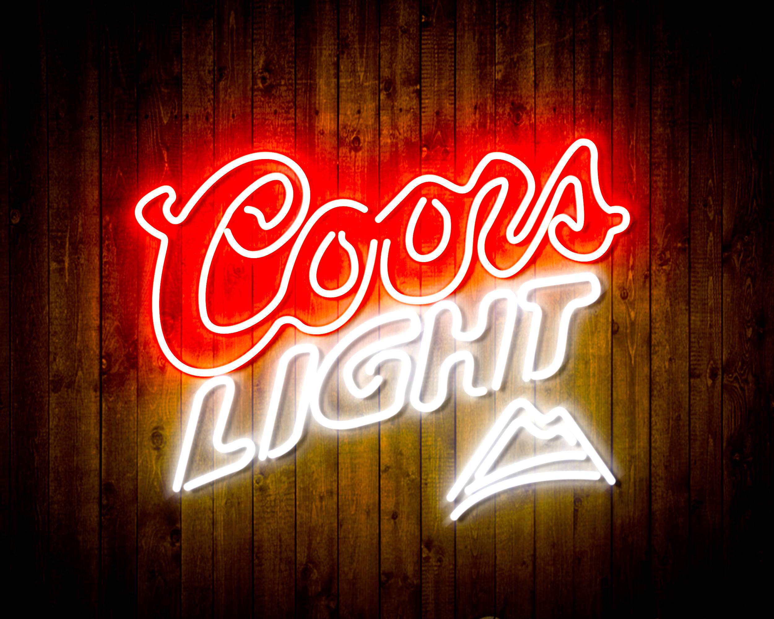 Coors Light Mountain Bar Neon Flex LED Sign