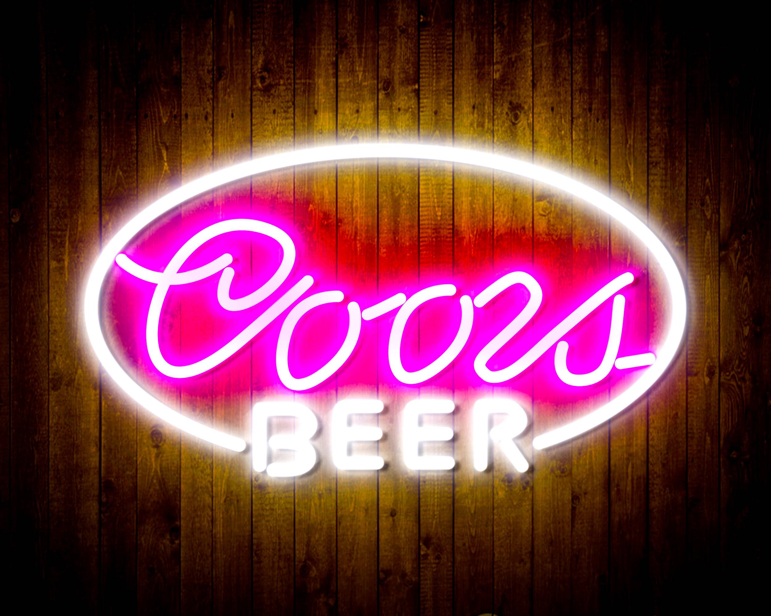 Coors Beer Handmade Neon Flex LED Sign PRO LED SIGN