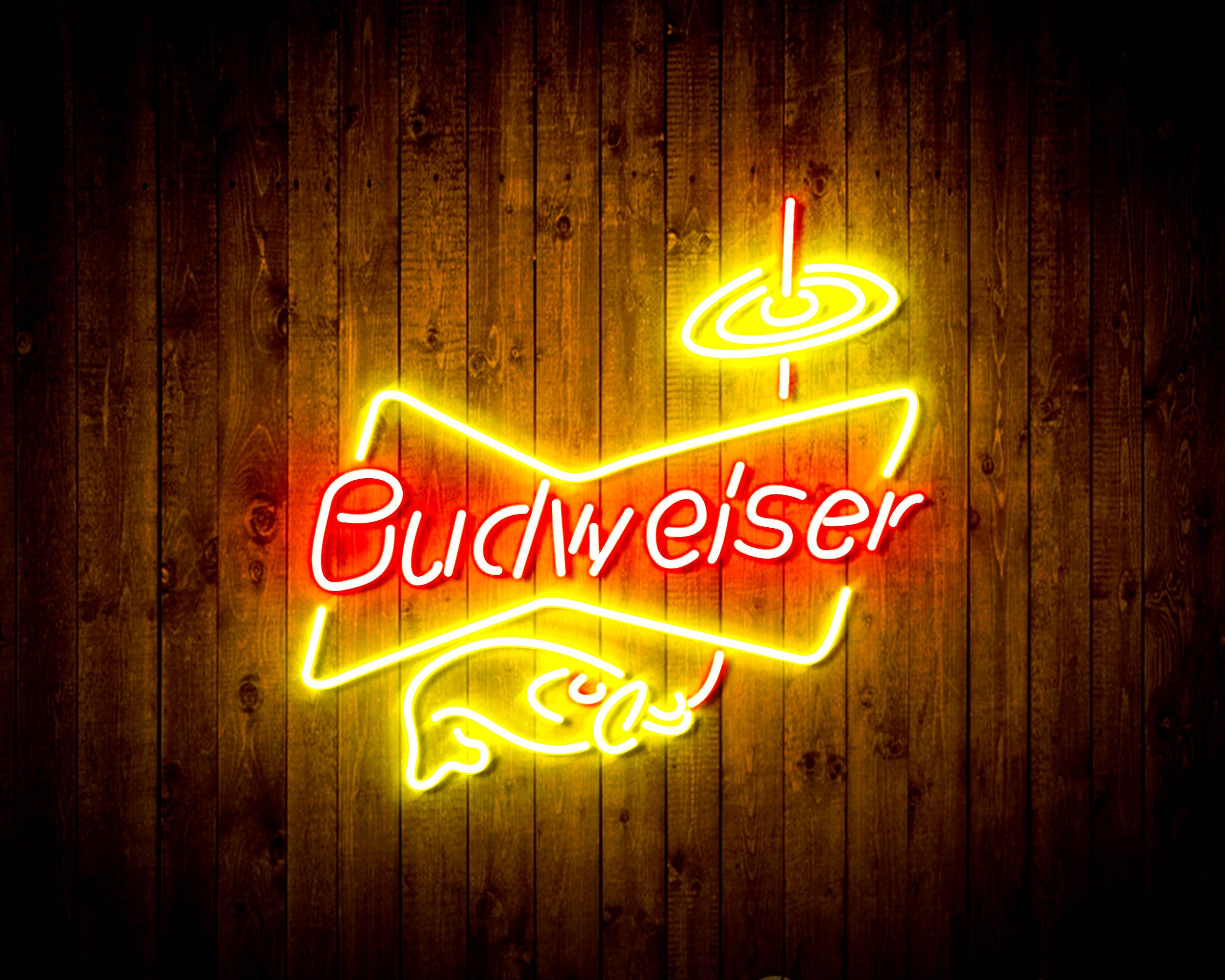 Budweiser Fishing Handmade Neon Flex LED Sign