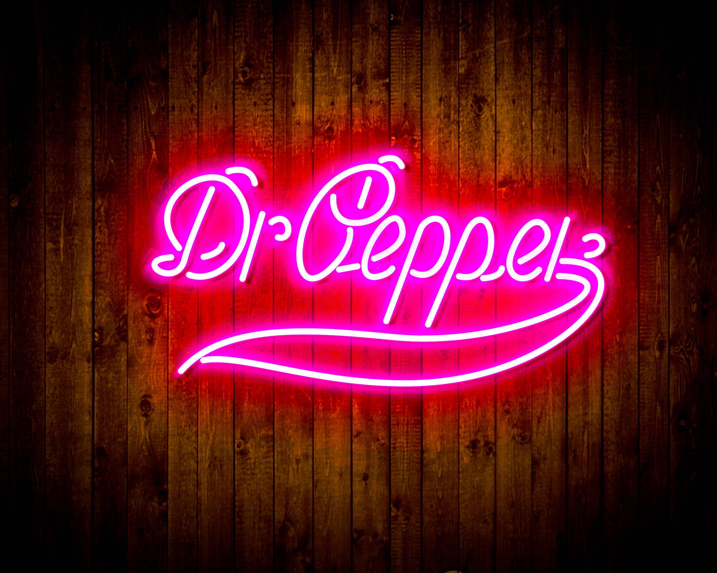 Dr Pepper Bar Handmade Neon Flex LED Sign