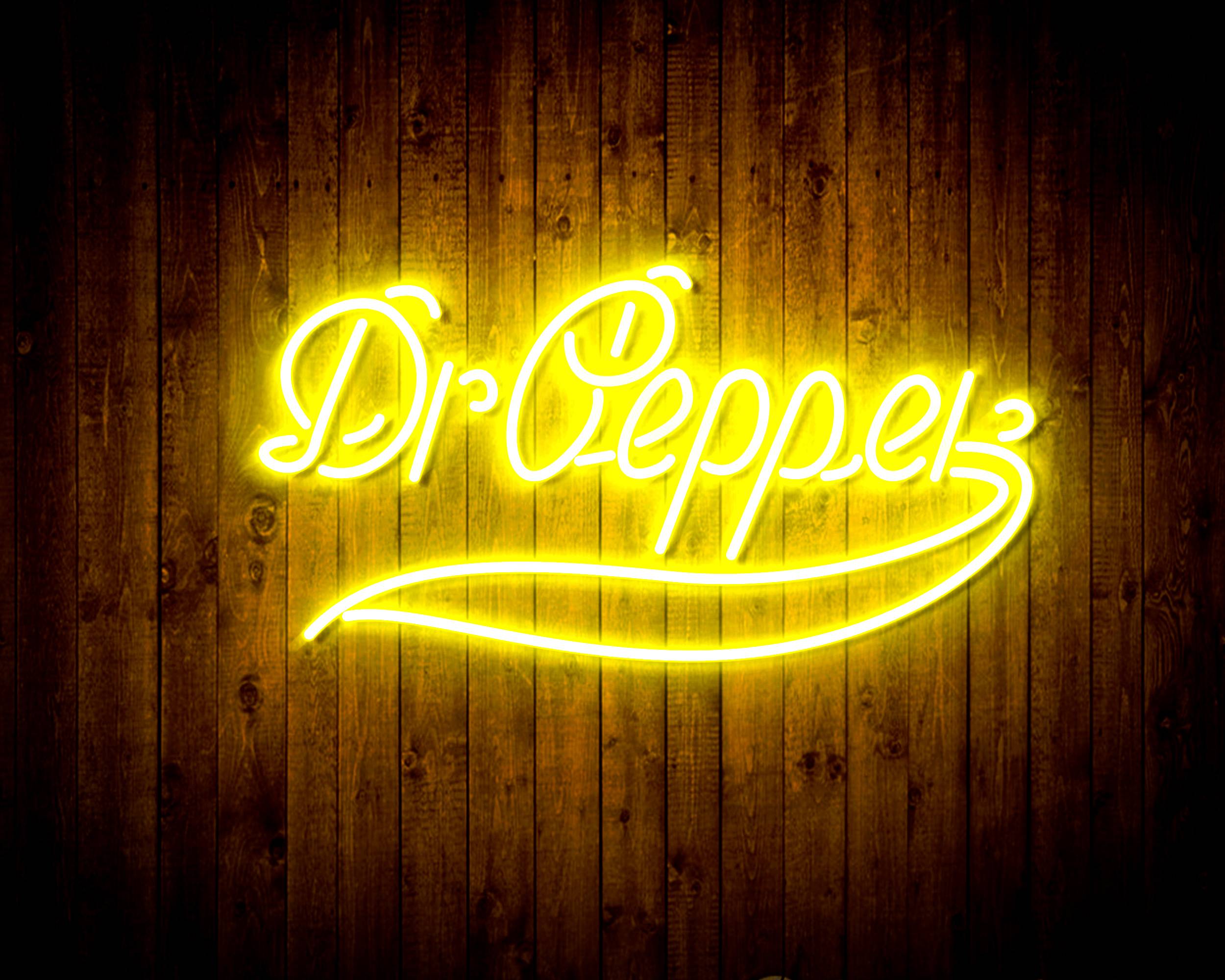Dr Pepper Bar Handmade Neon Flex LED Sign