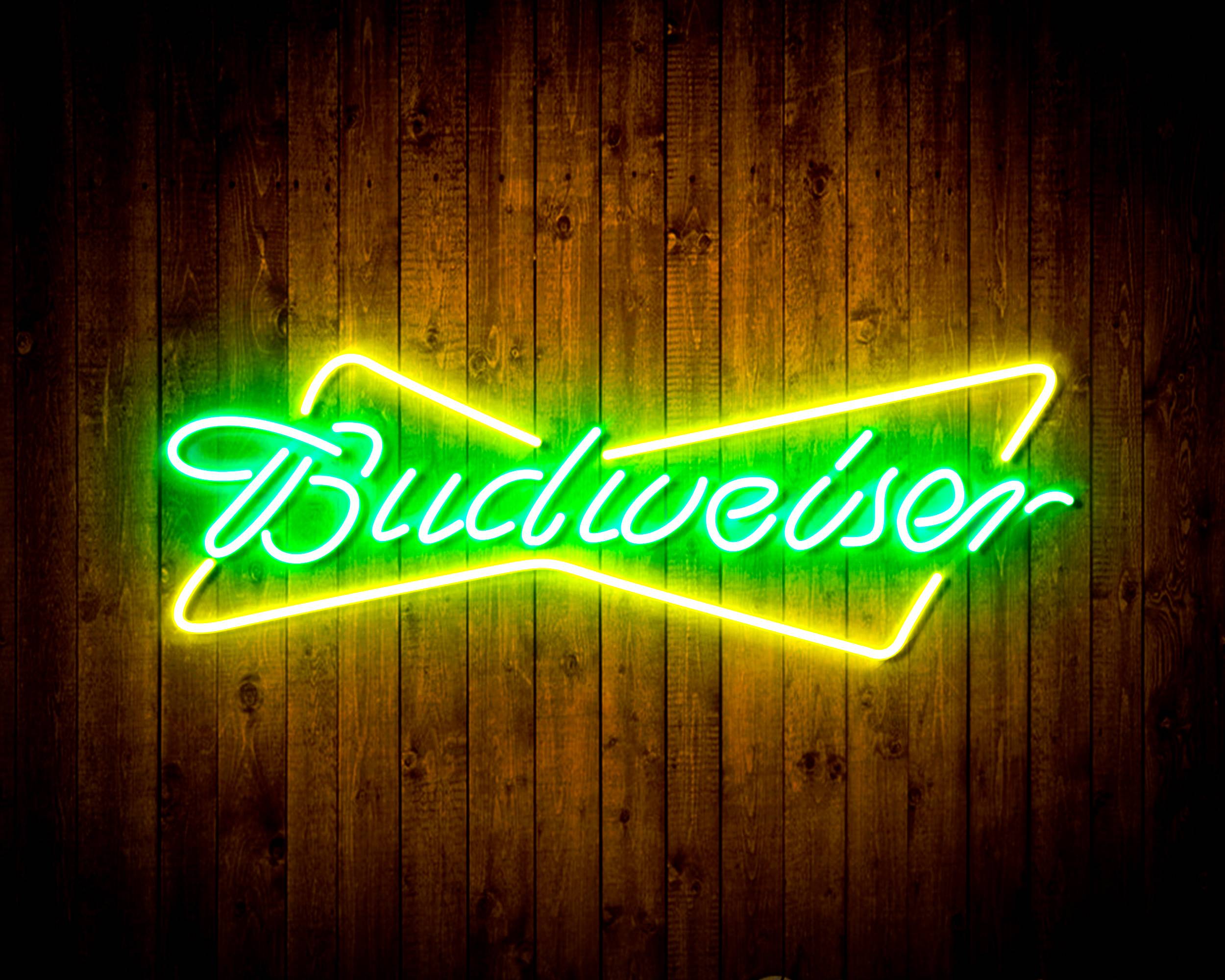 Budweiser Bar Handmade Neon Flex LED Sign