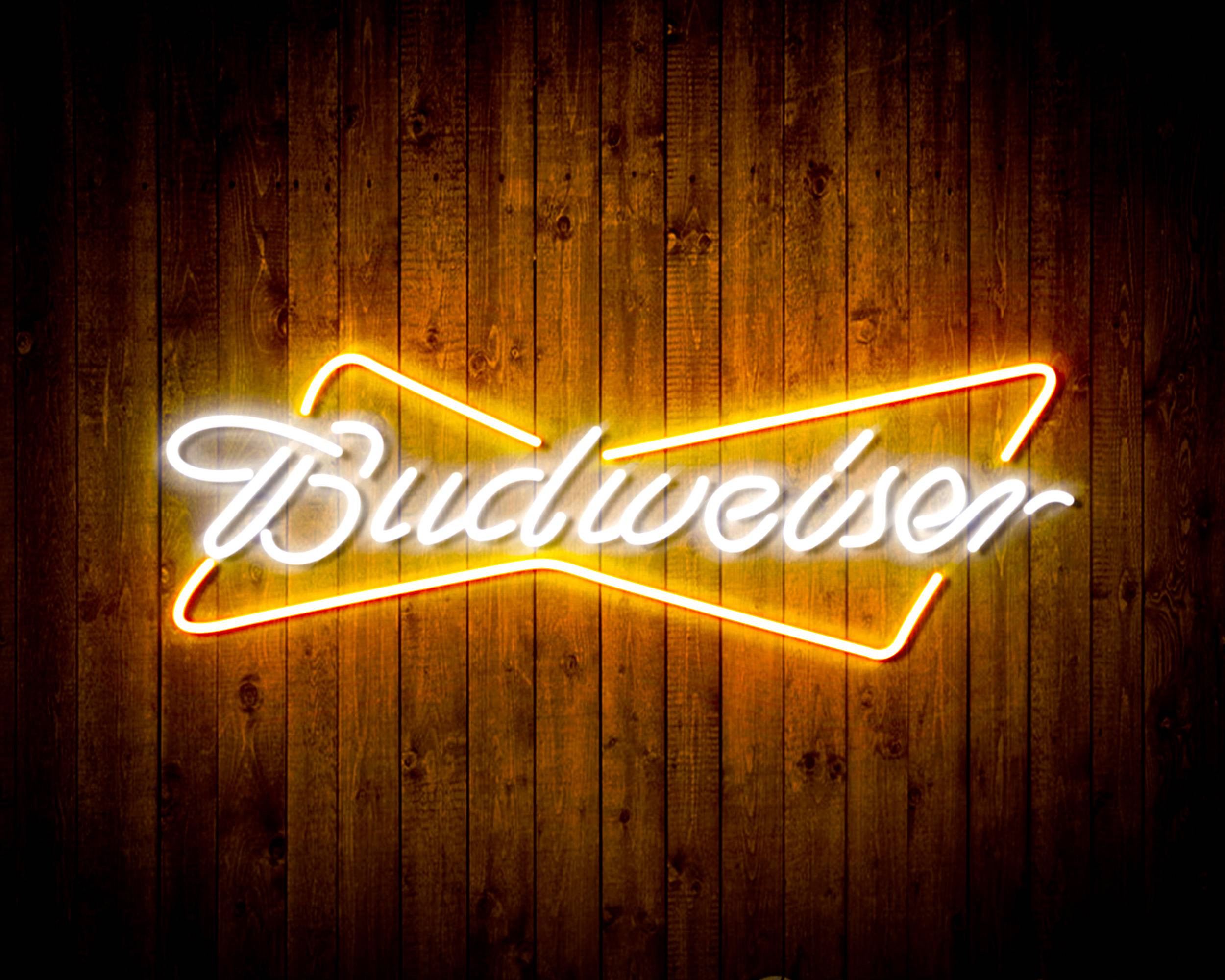 Budweiser Bar Handmade Neon Flex LED Sign