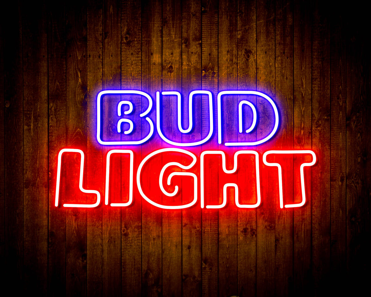 Bud Light Bar Handmade Neon Flex LED Sign | PRO LED SIGN