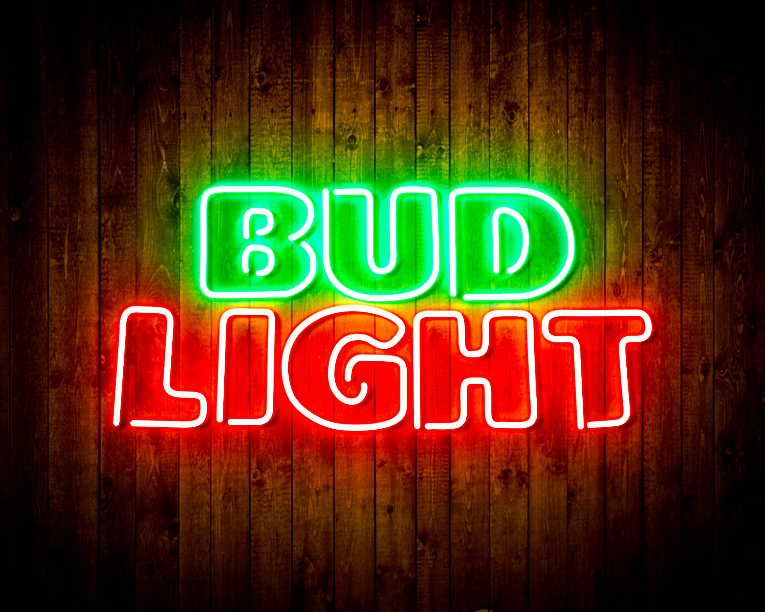 Bud Light Bar Handmade Neon Flex LED Sign
