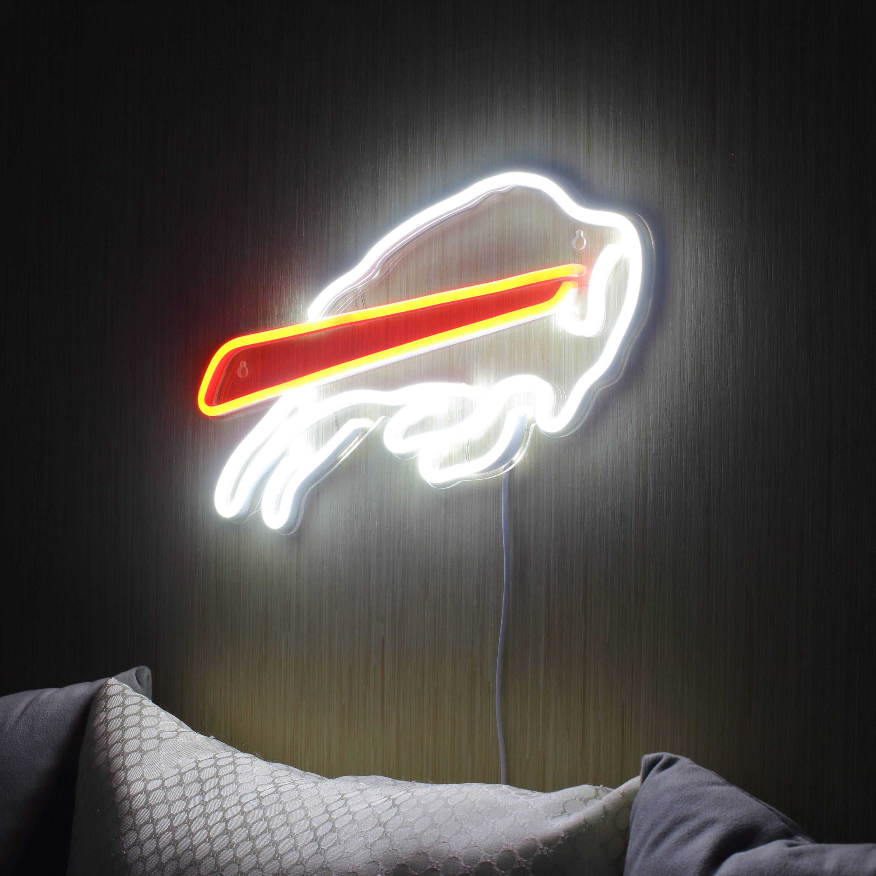 NFL Buffalo Bills Large Flex Neon LED Sign