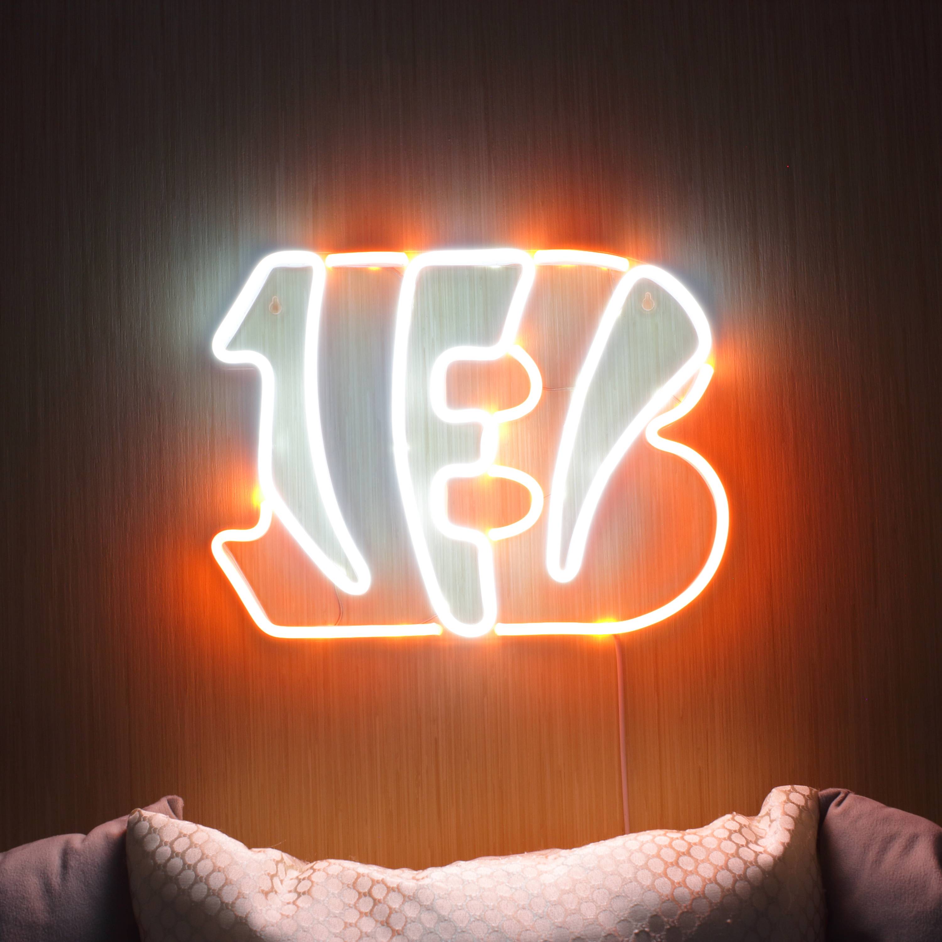 NFL Cincinnati Bengals Large Flex Neon LED Sign