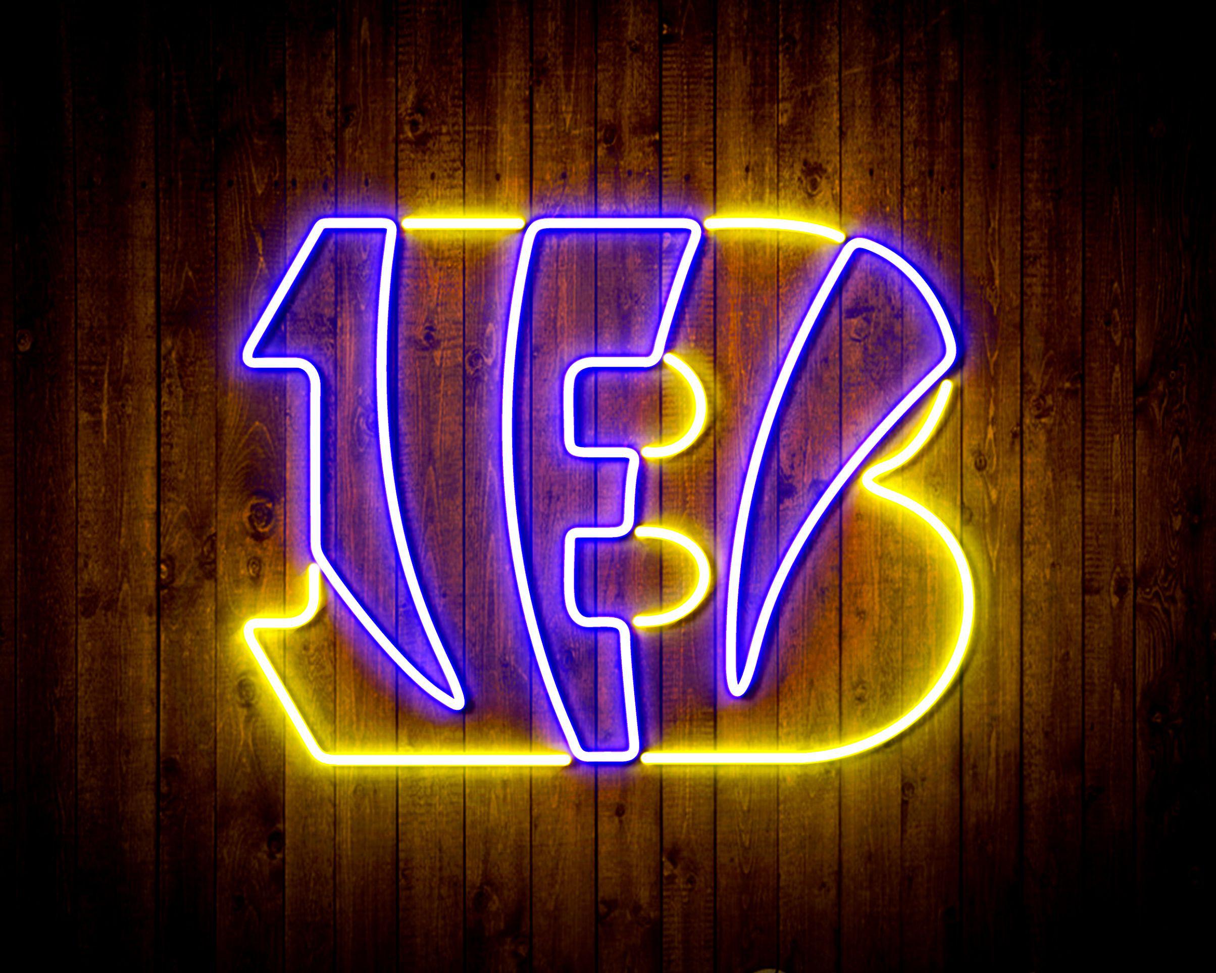 Cincinnati Bengals Bar Neon Flex LED Sign