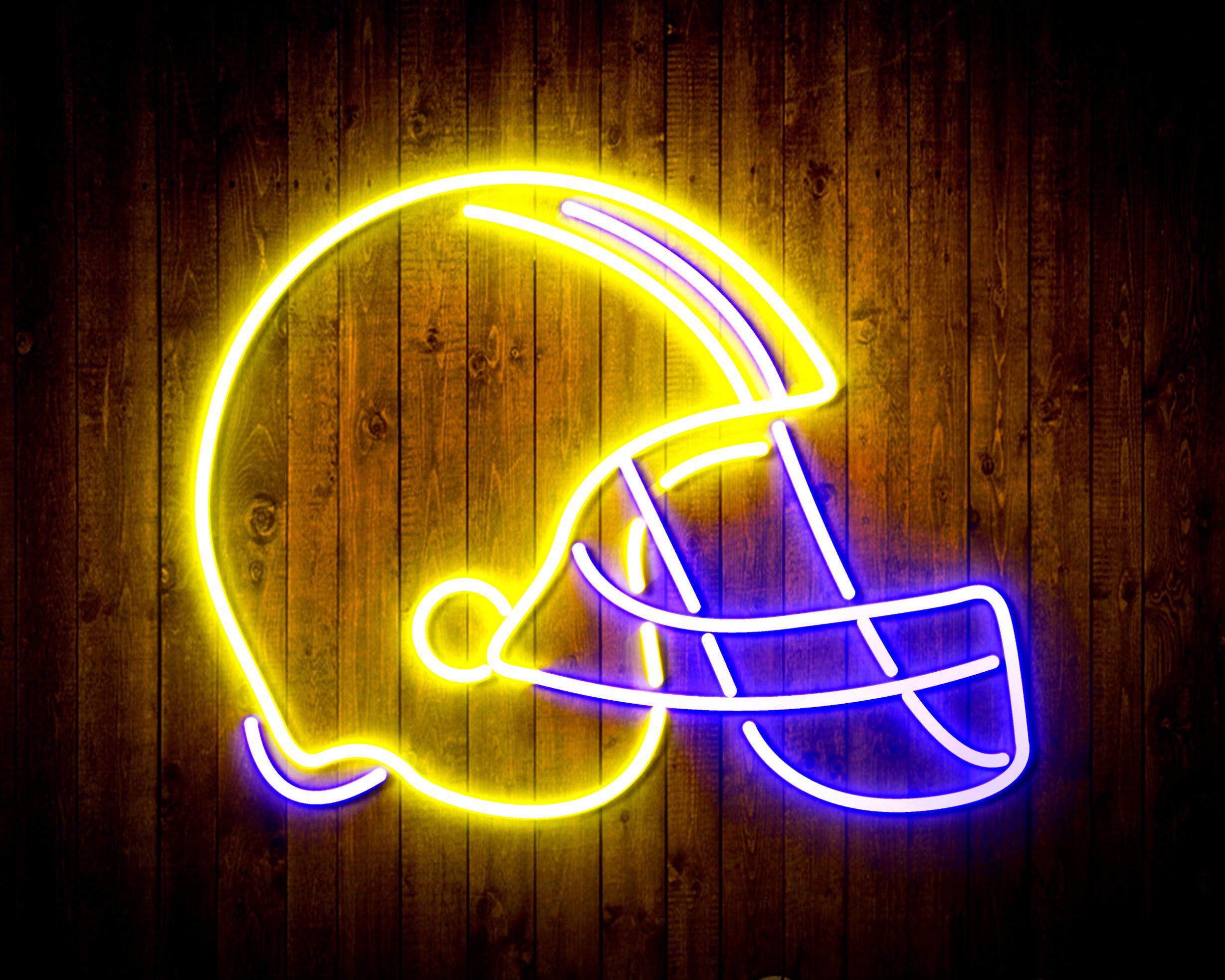 Cleveland Browns Collectibles Helmet Neon Flex LED Sign