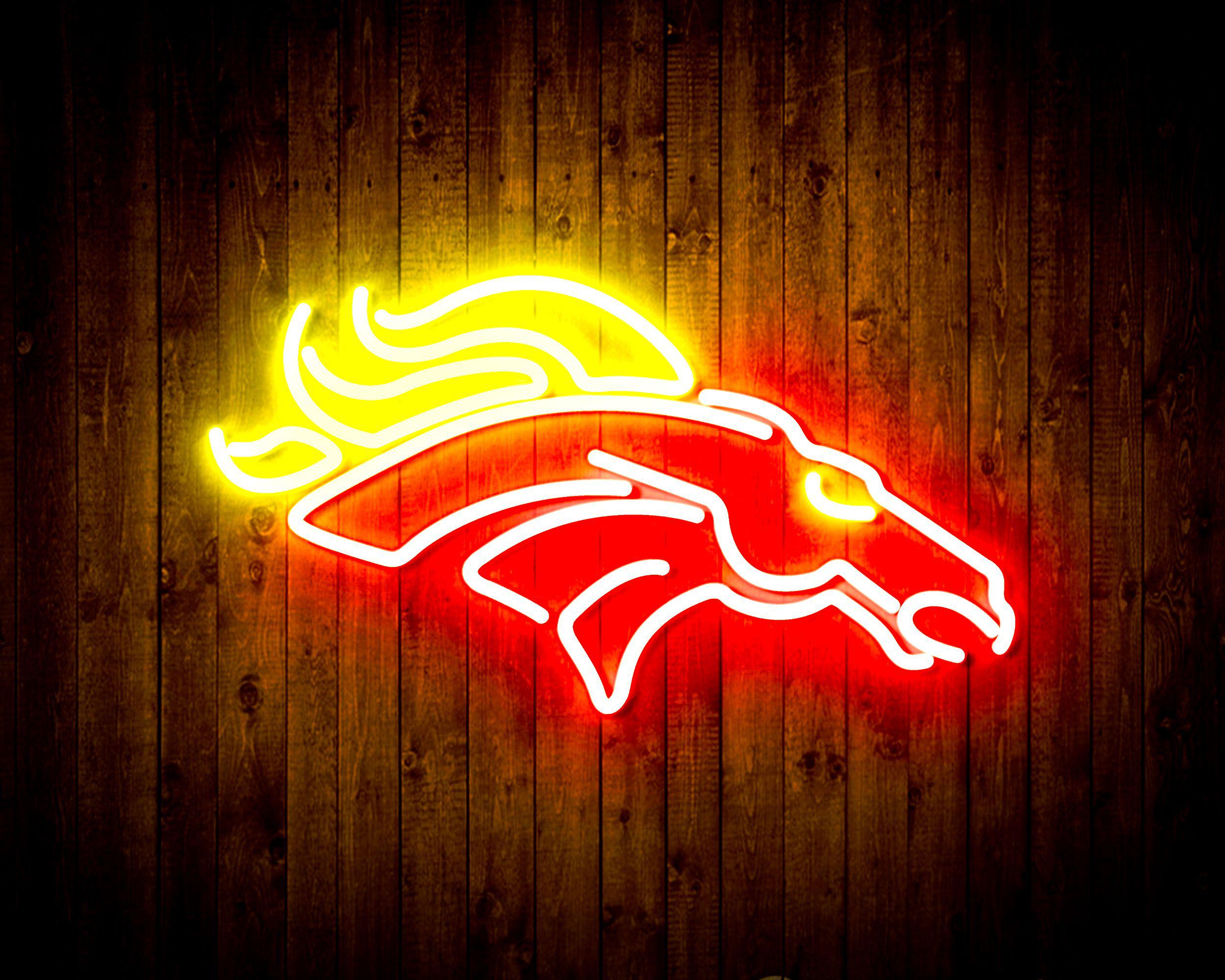 Denver Broncos Bar Flex Neon LED Sign
